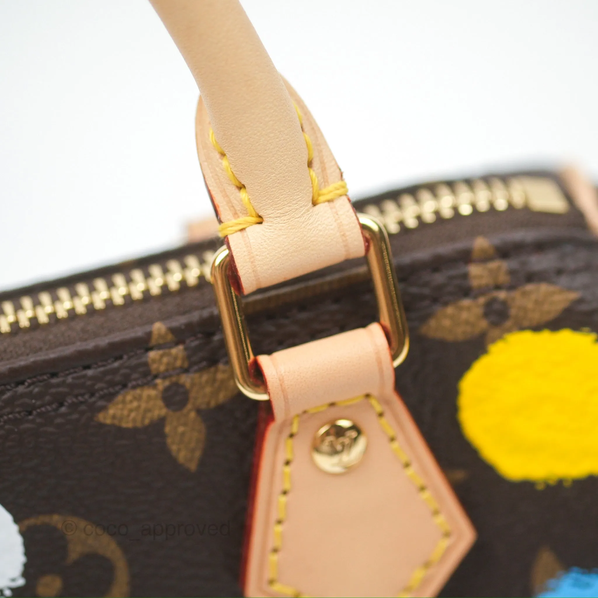 Louis Vuitton x Yayoi Kusama Nano Speedy Infinity Dots Monogram
