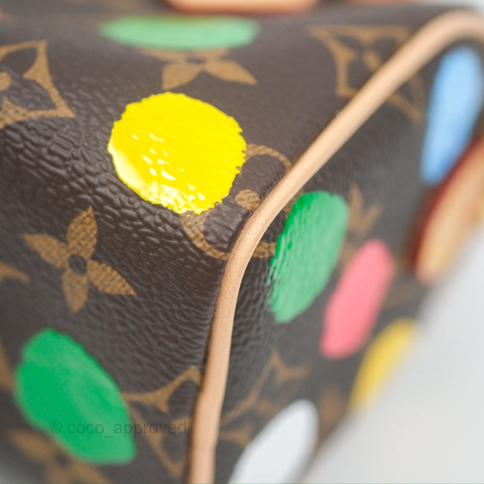 Louis Vuitton x Yayoi Kusama Nano Speedy Infinity Dots Monogram