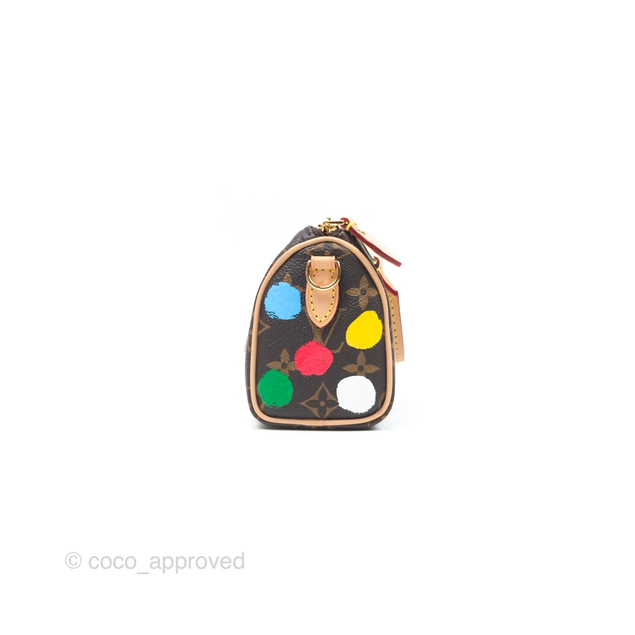 Louis Vuitton x Yayoi Kusama Nano Speedy Infinity Dots Monogram