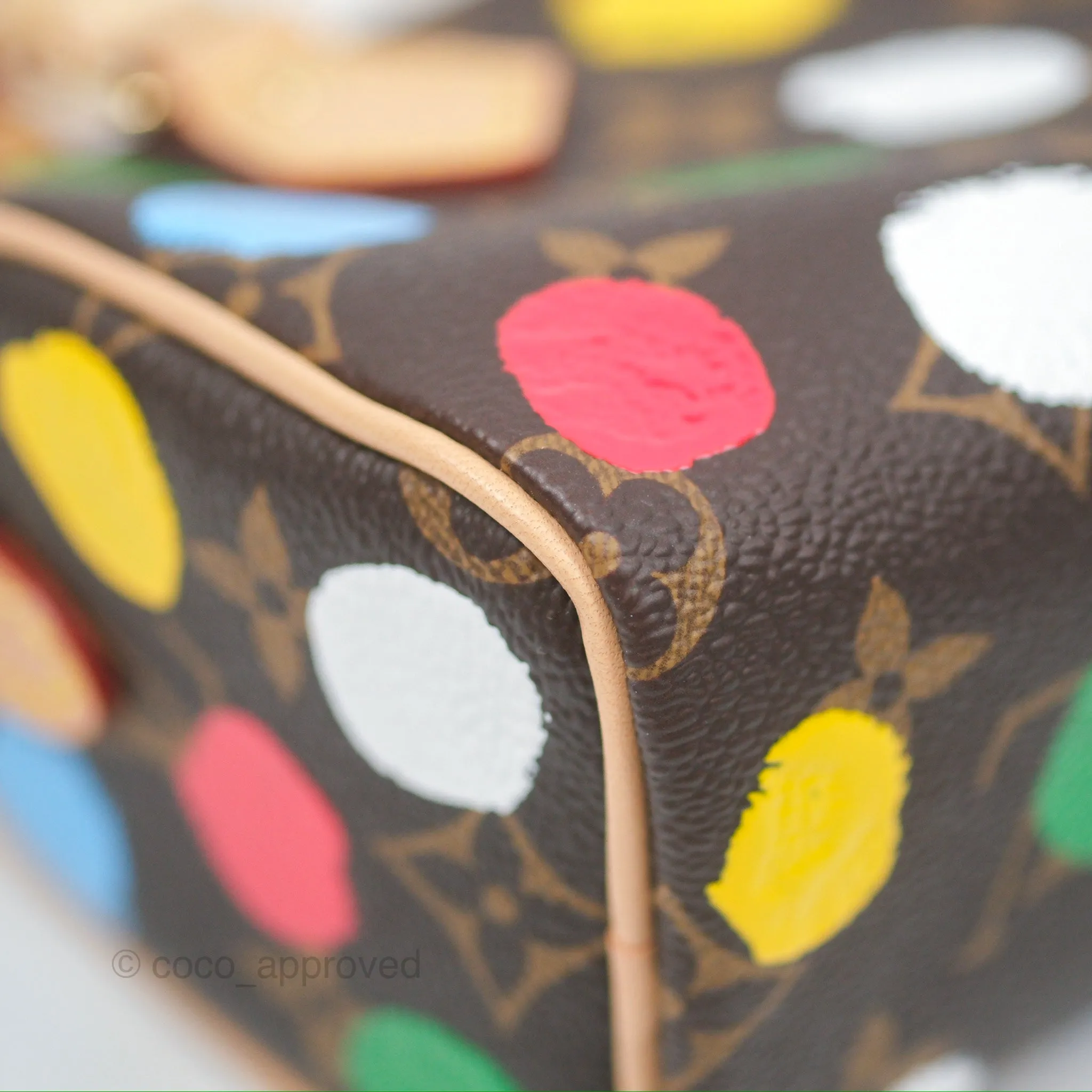 Louis Vuitton x Yayoi Kusama Nano Speedy Infinity Dots Monogram