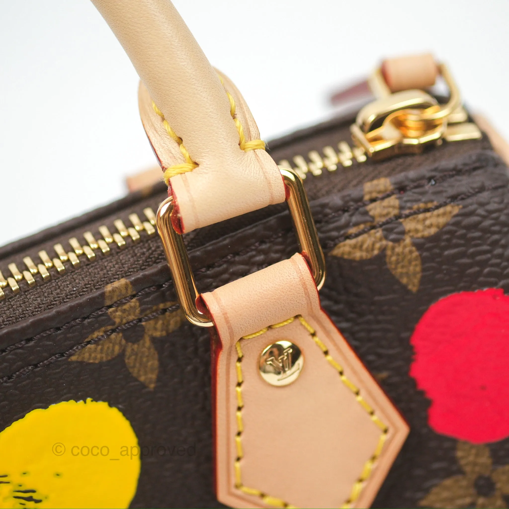 Louis Vuitton x Yayoi Kusama Nano Speedy Infinity Dots Monogram