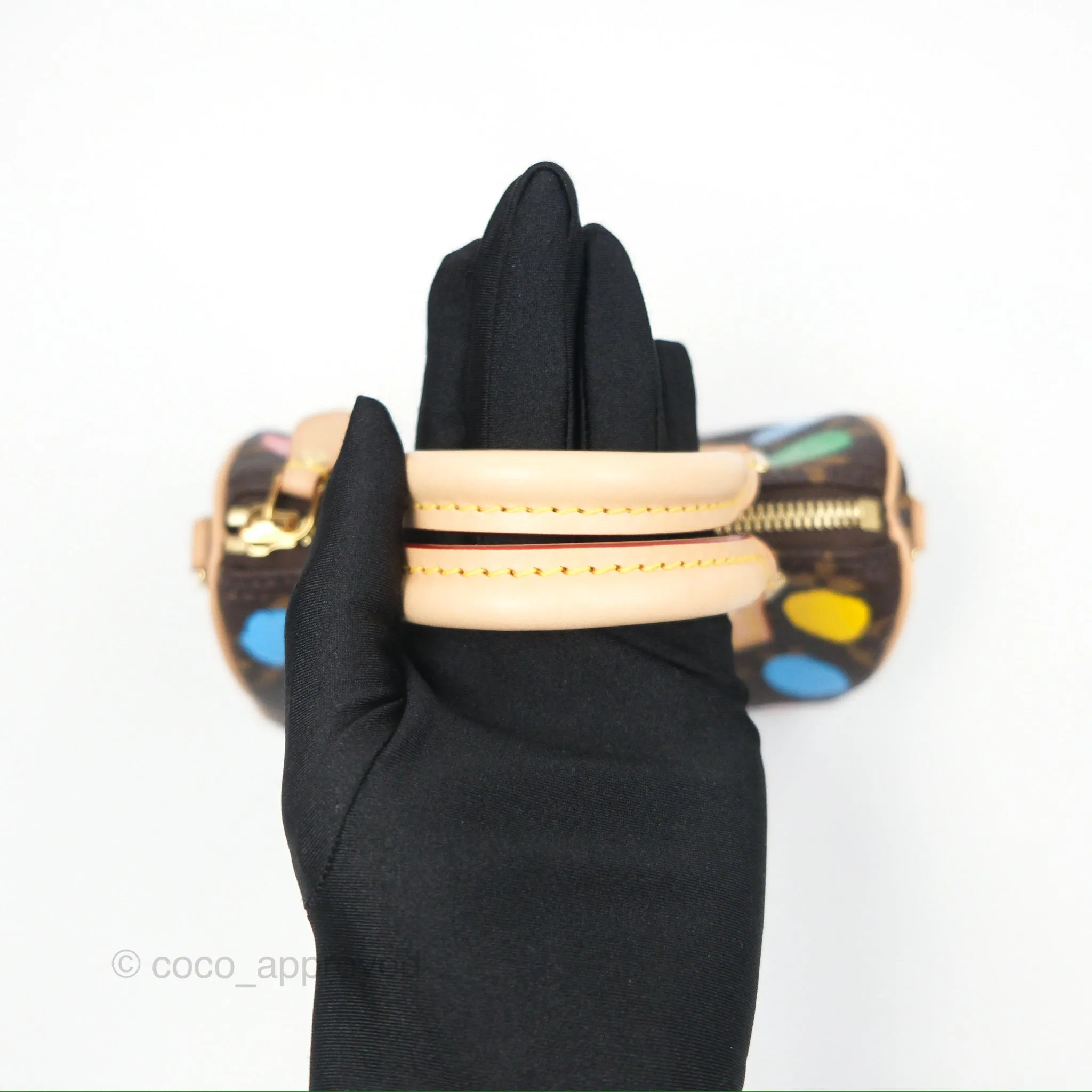 Louis Vuitton x Yayoi Kusama Nano Speedy Infinity Dots Monogram