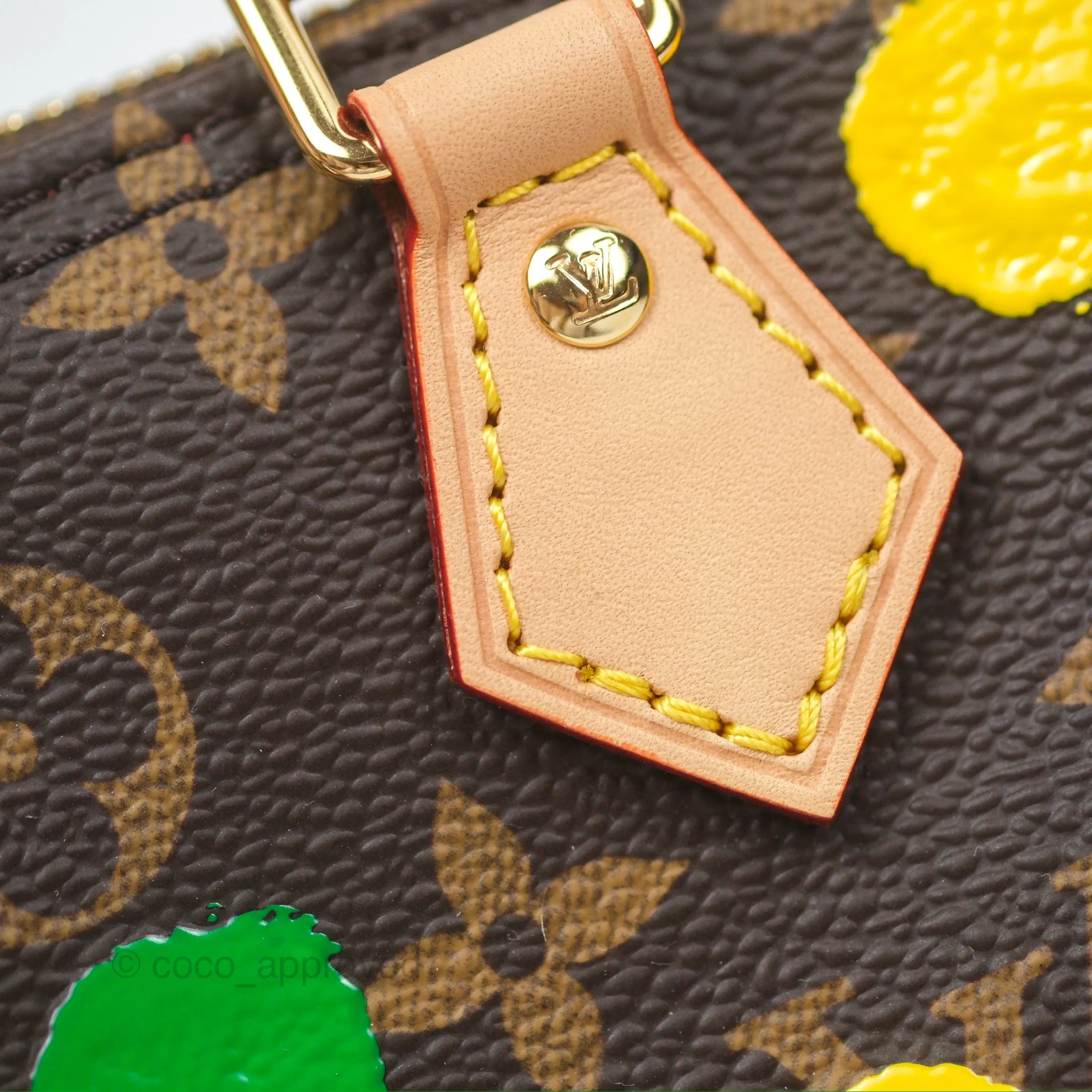 Louis Vuitton x Yayoi Kusama Nano Speedy Infinity Dots Monogram