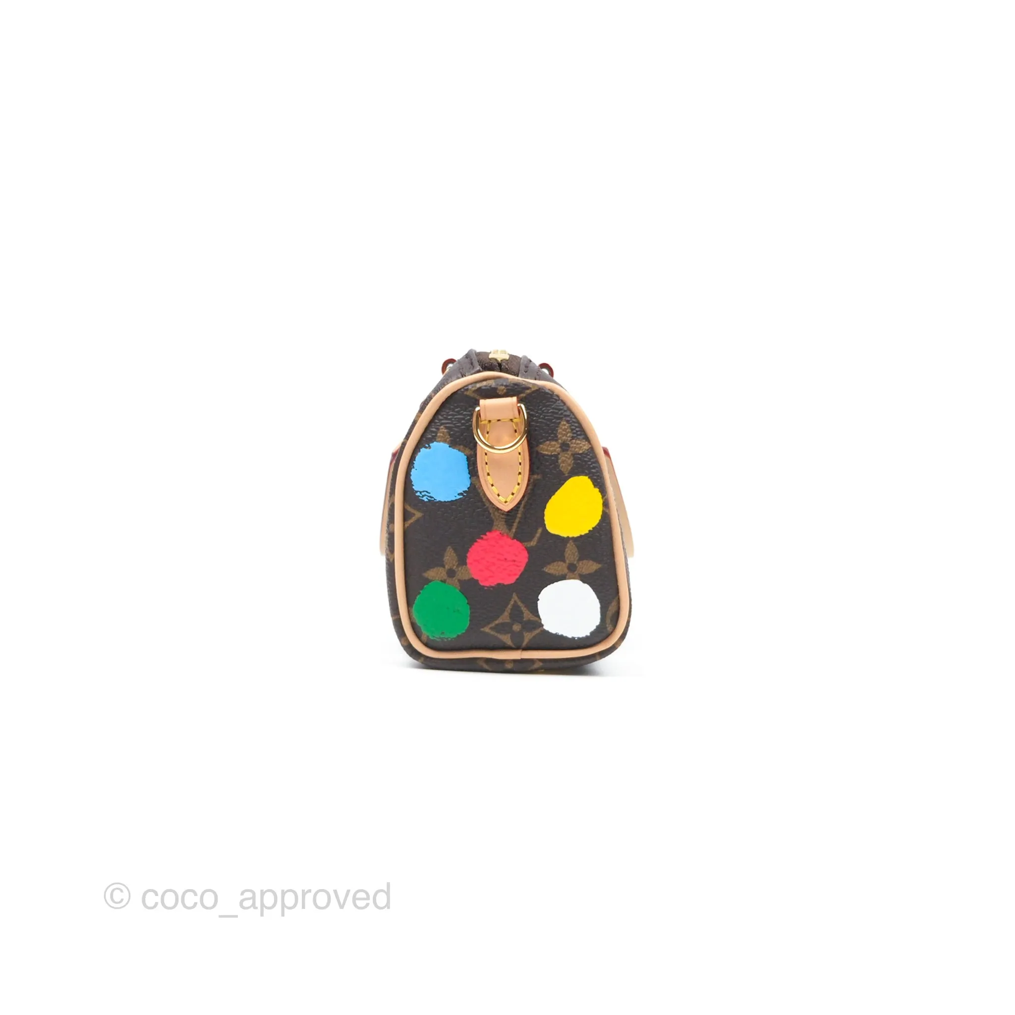 Louis Vuitton x Yayoi Kusama Nano Speedy Infinity Dots Monogram