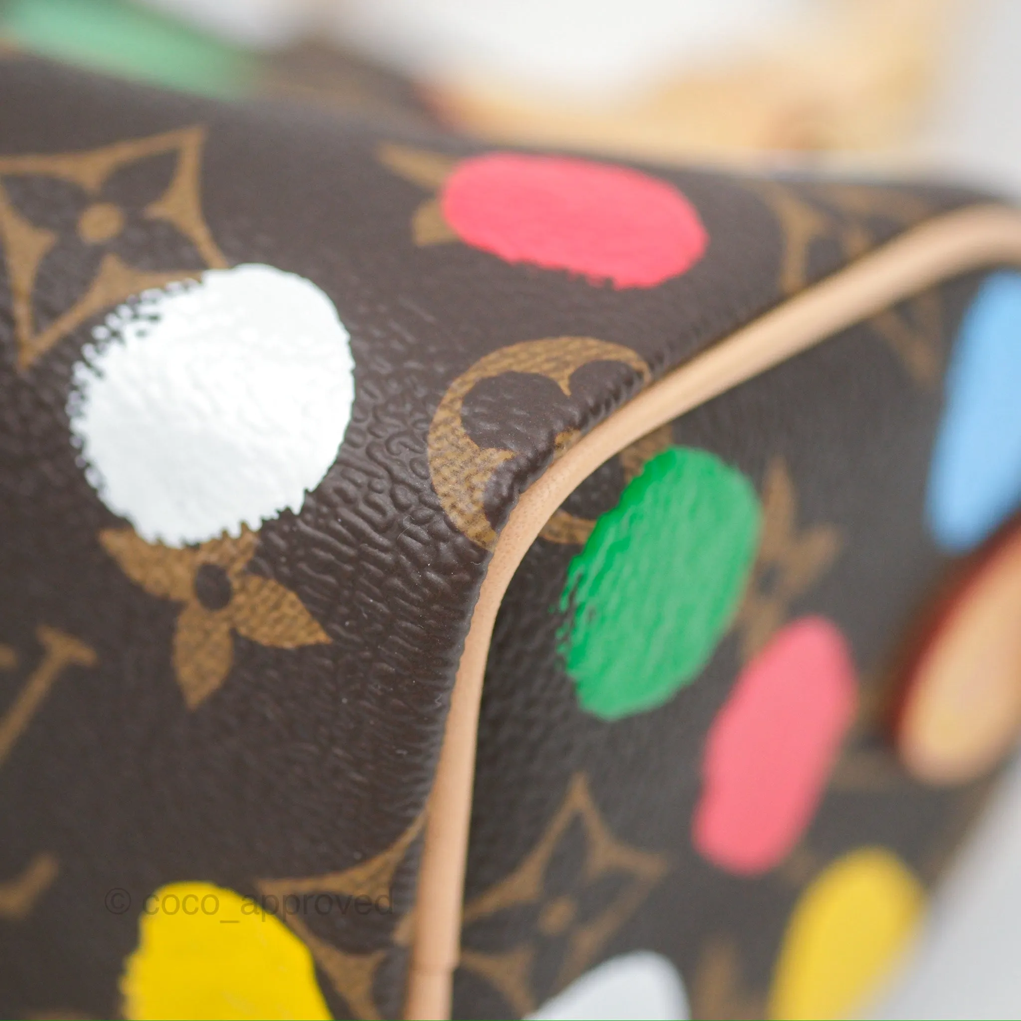 Louis Vuitton x Yayoi Kusama Nano Speedy Infinity Dots Monogram