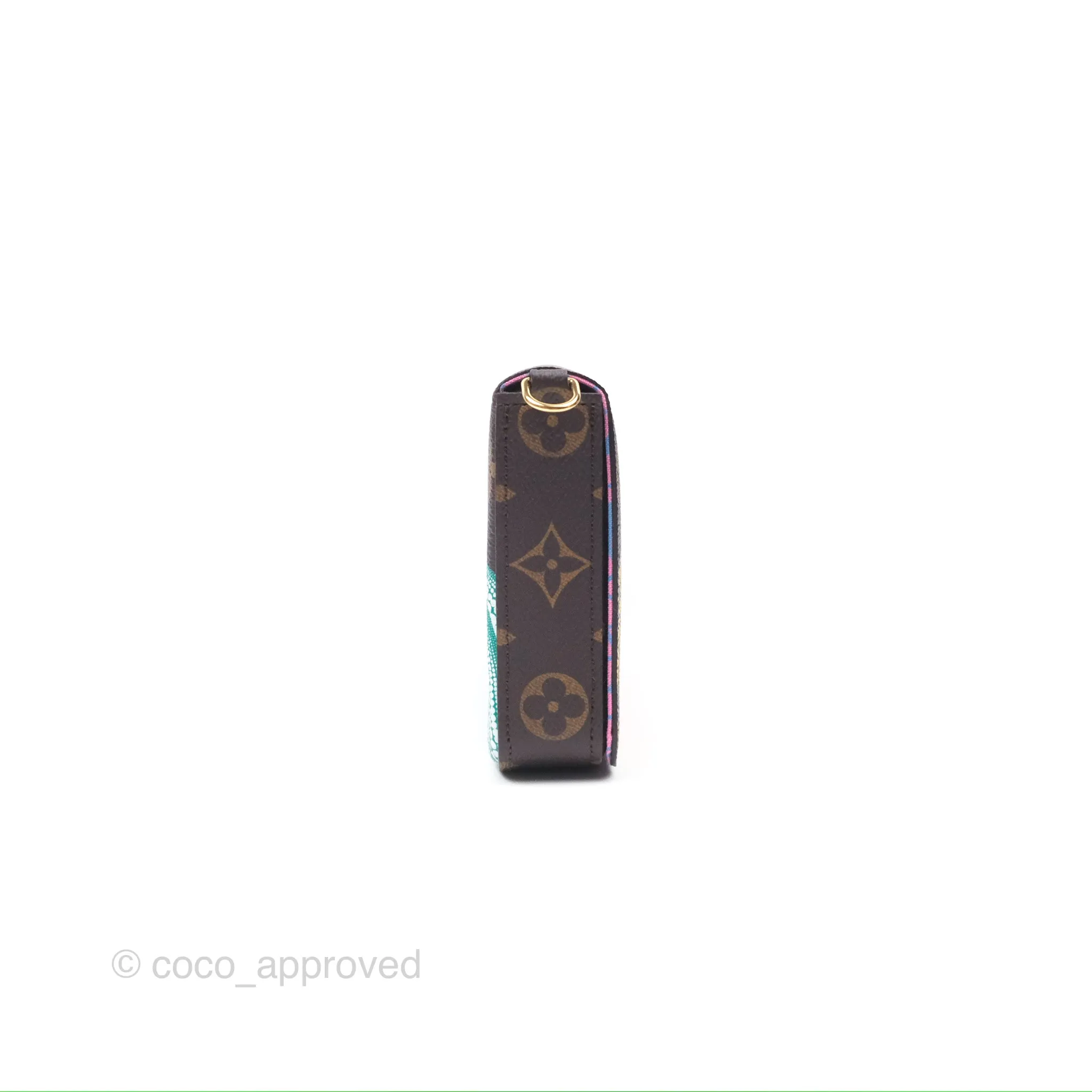 Louis Vuitton X Yayoi Kusama Pochette Felicie in Monogram Pumpkins