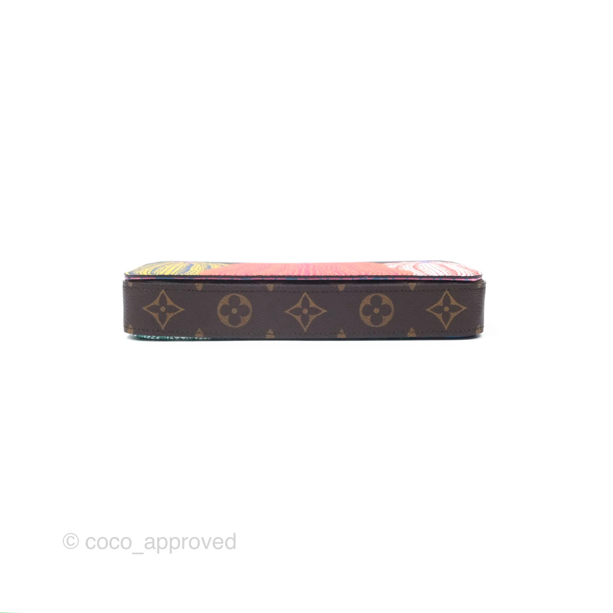 Louis Vuitton X Yayoi Kusama Pochette Felicie in Monogram Pumpkins