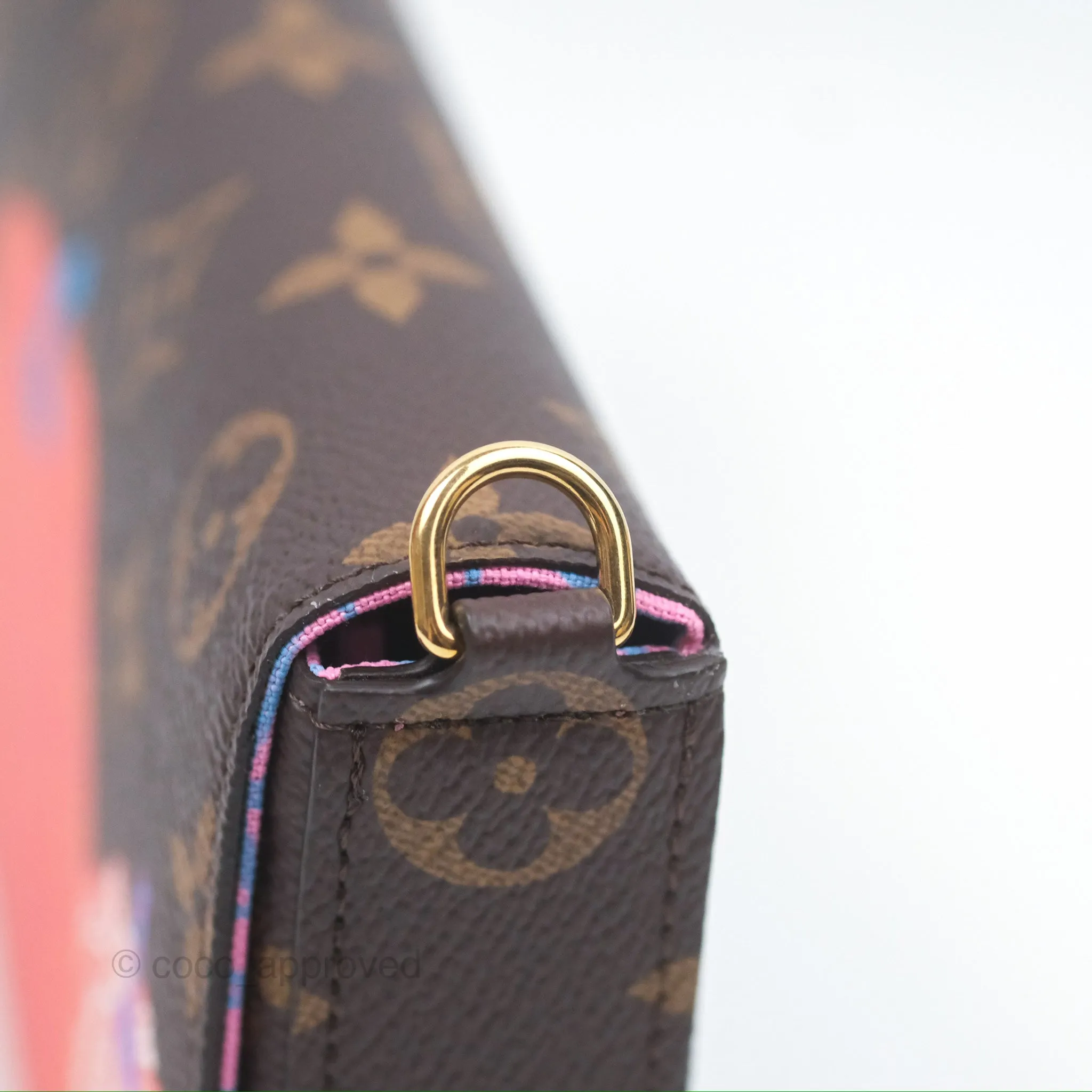 Louis Vuitton X Yayoi Kusama Pochette Felicie in Monogram Pumpkins