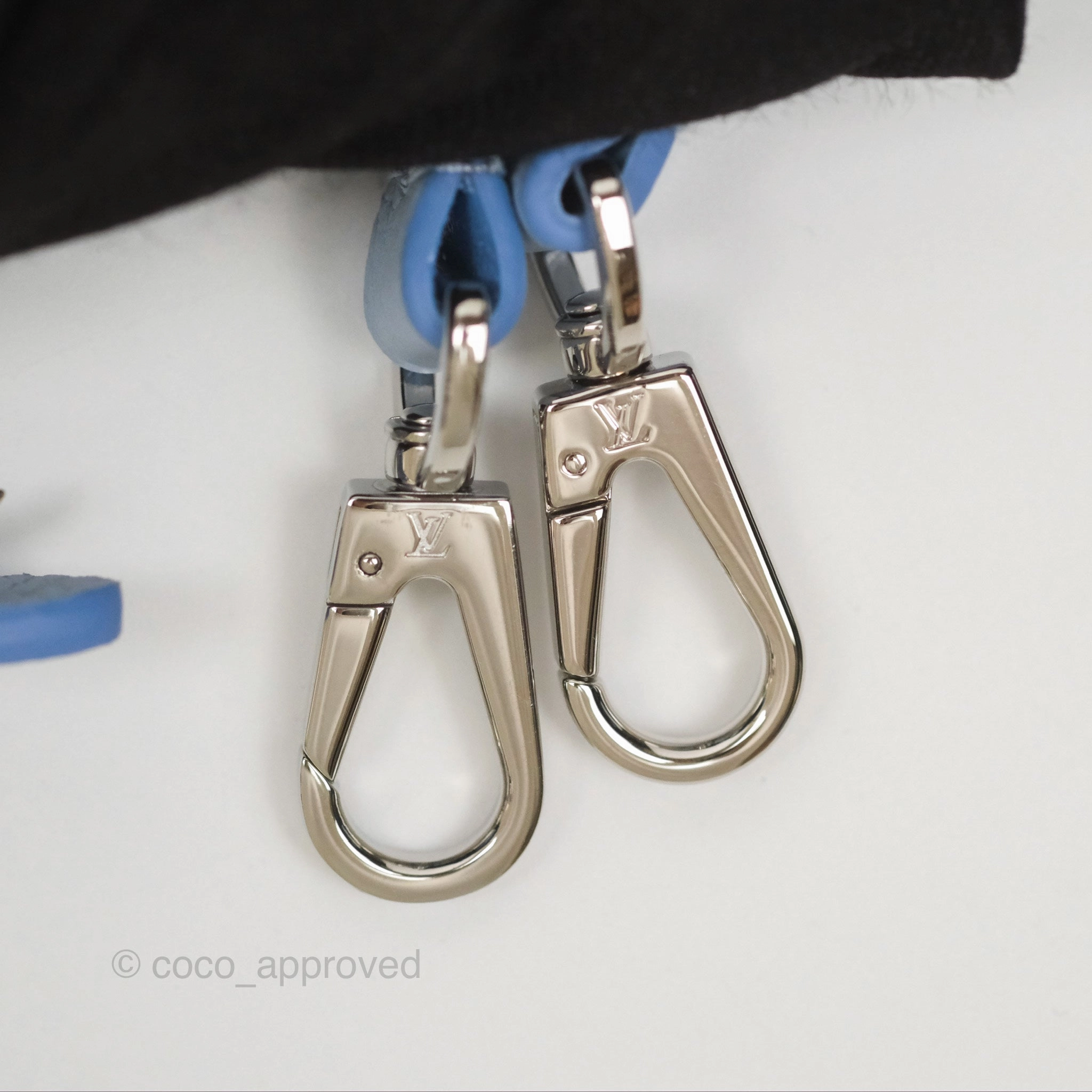 Louis Vuitton Bella Blue Nuage Mahina Calfskin