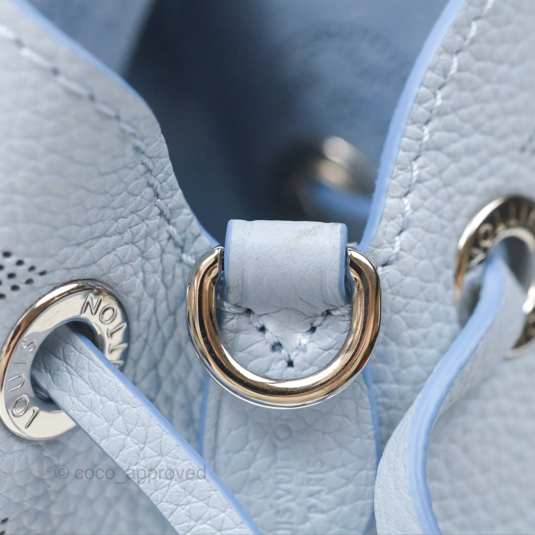 Louis Vuitton Bella Blue Nuage Mahina Calfskin