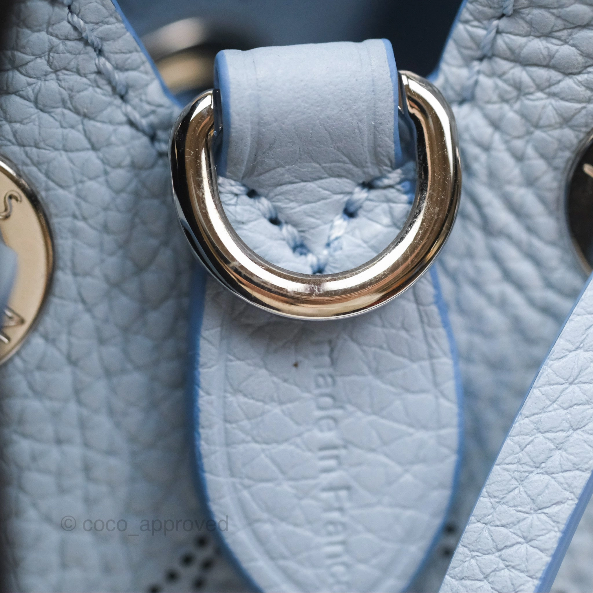 Louis Vuitton Bella Blue Nuage Mahina Calfskin