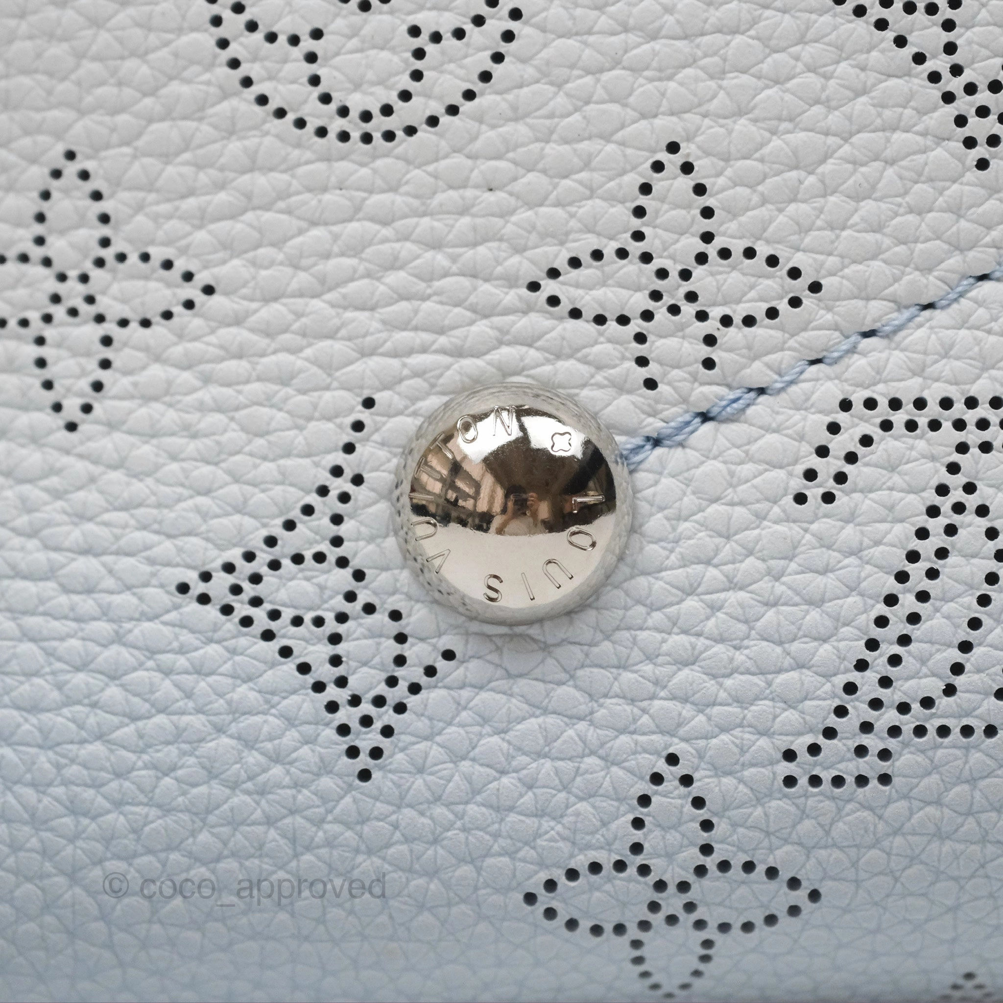 Louis Vuitton Bella Blue Nuage Mahina Calfskin