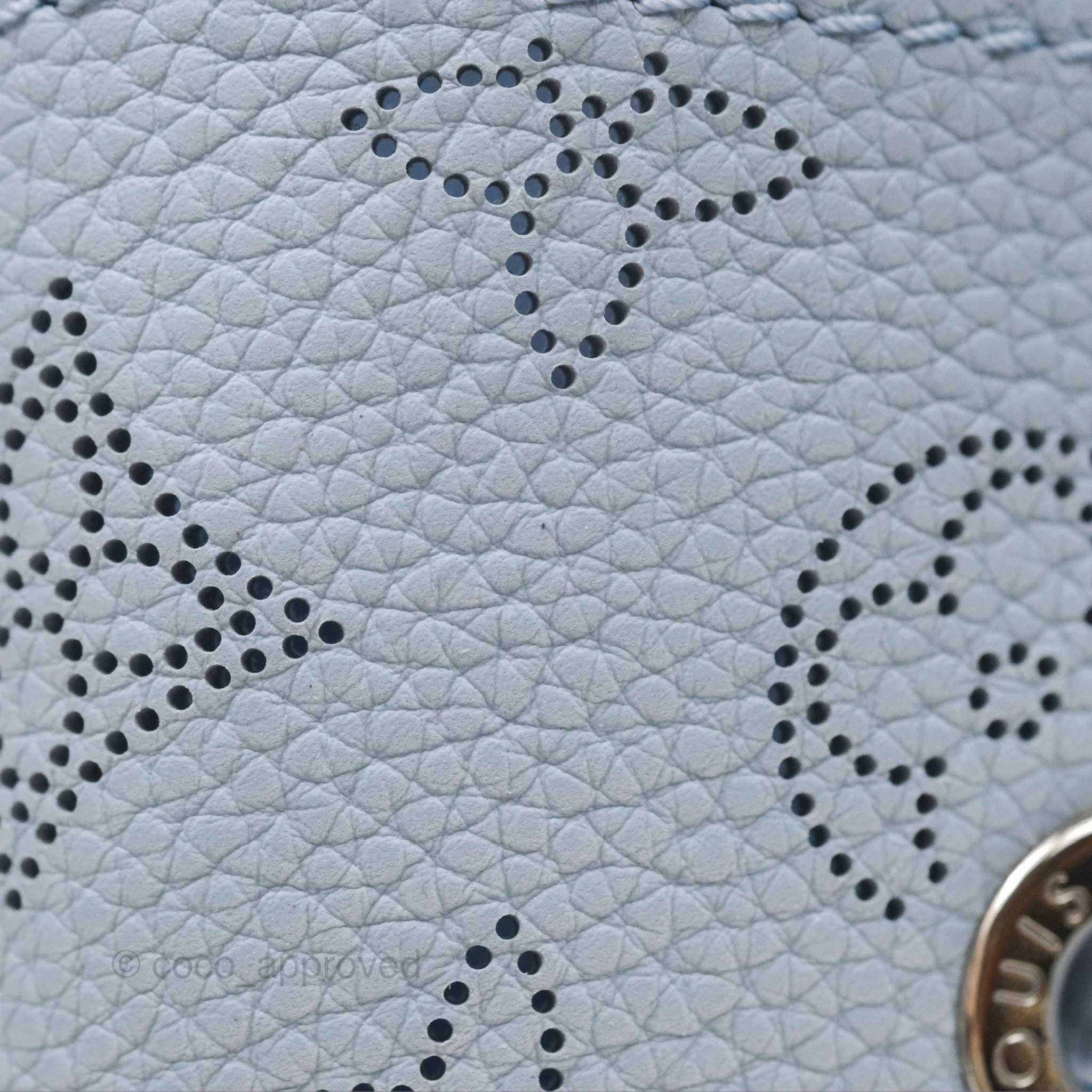 Louis Vuitton Bella Blue Nuage Mahina Calfskin