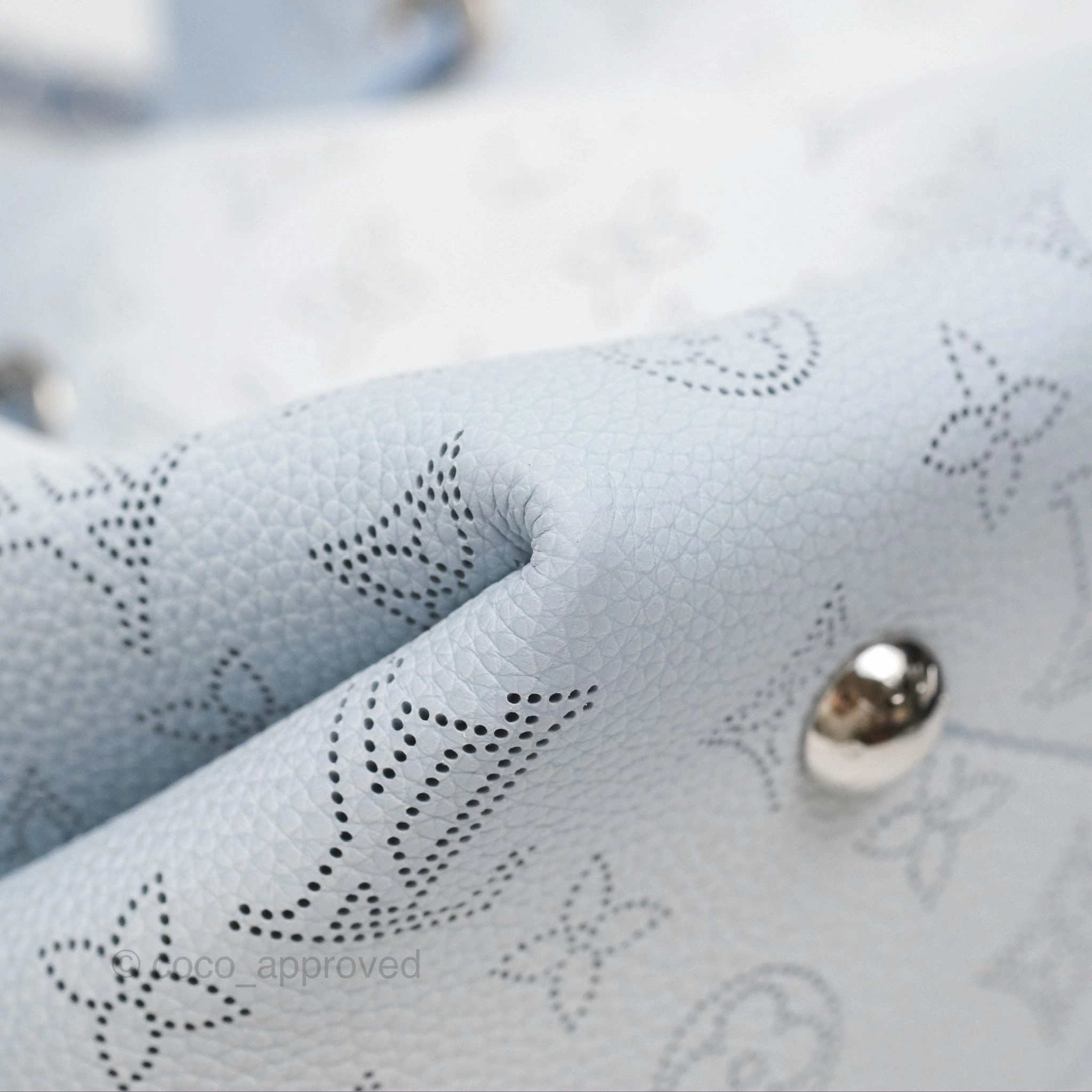 Louis Vuitton Bella Blue Nuage Mahina Calfskin