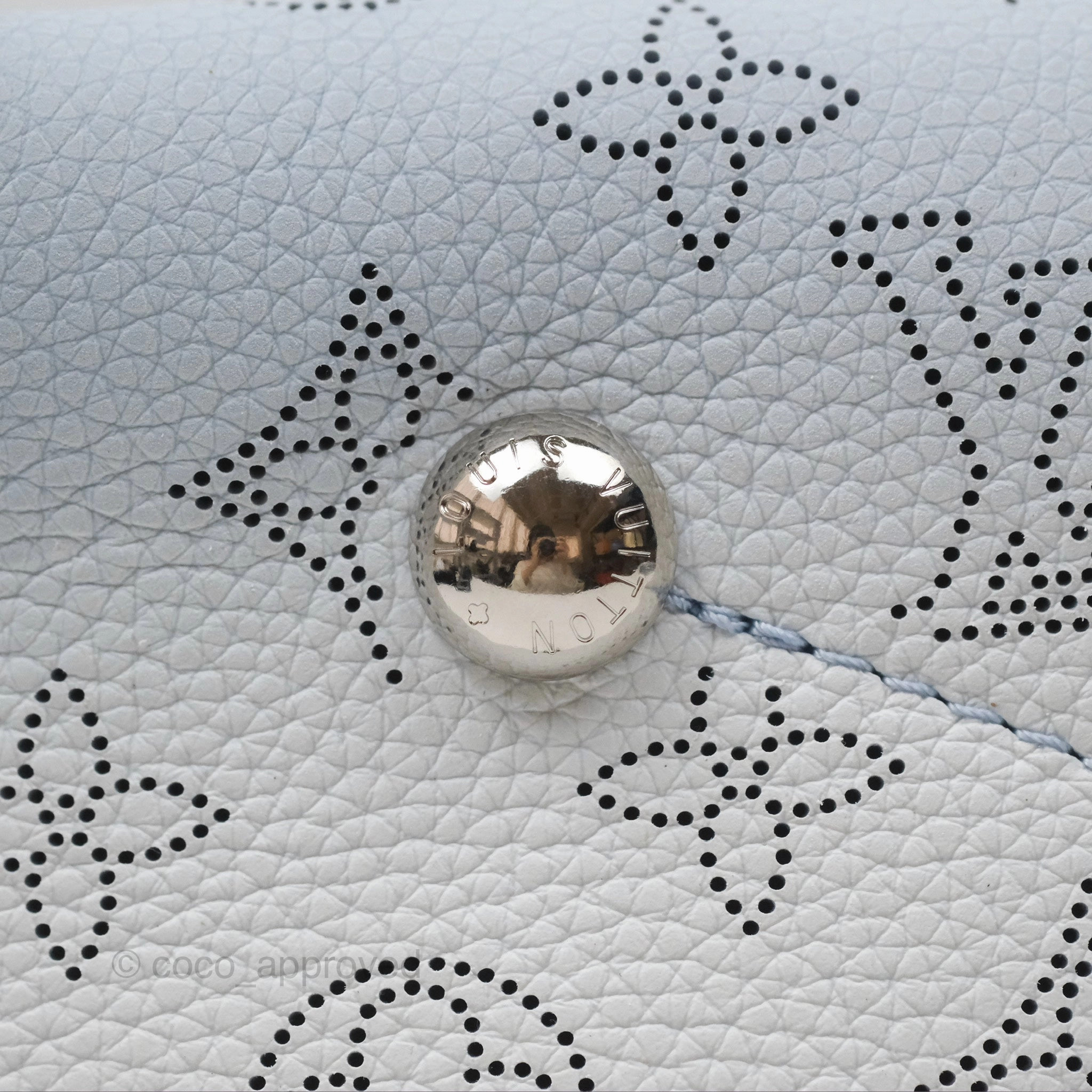 Louis Vuitton Bella Blue Nuage Mahina Calfskin