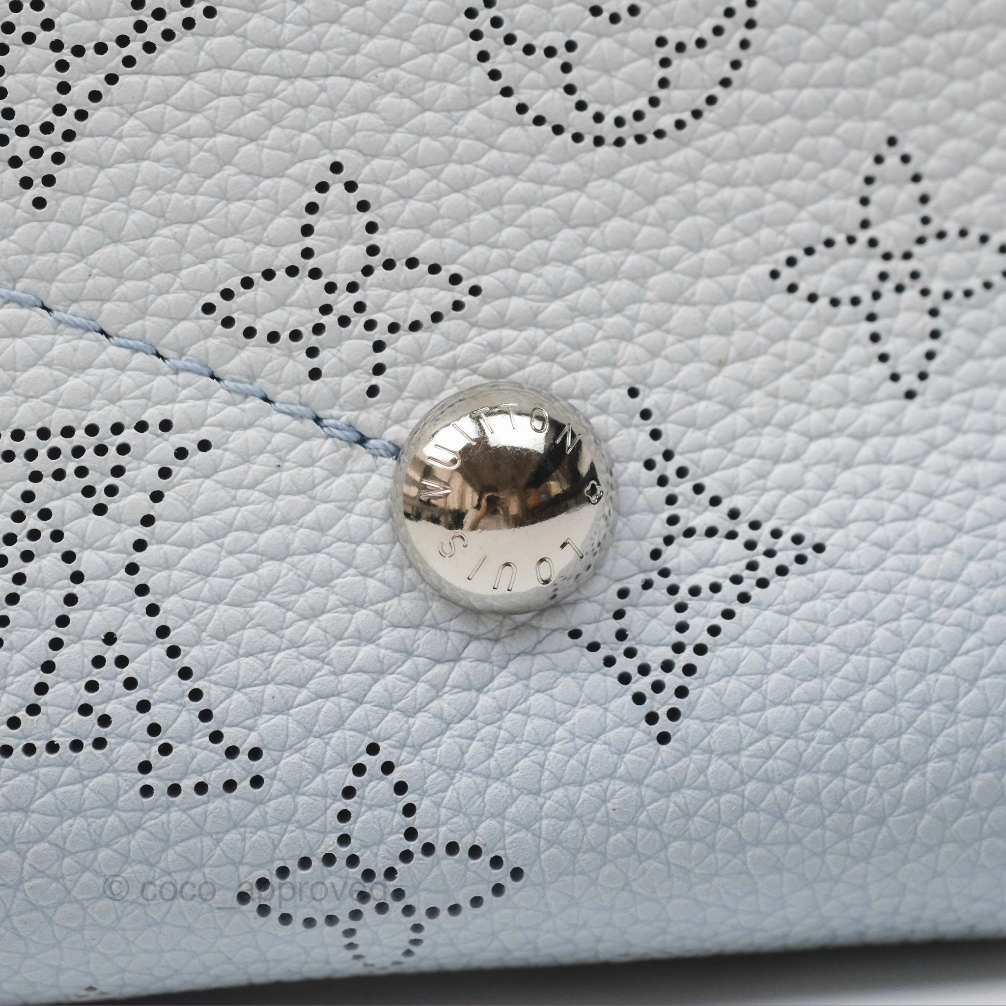Louis Vuitton Bella Blue Nuage Mahina Calfskin