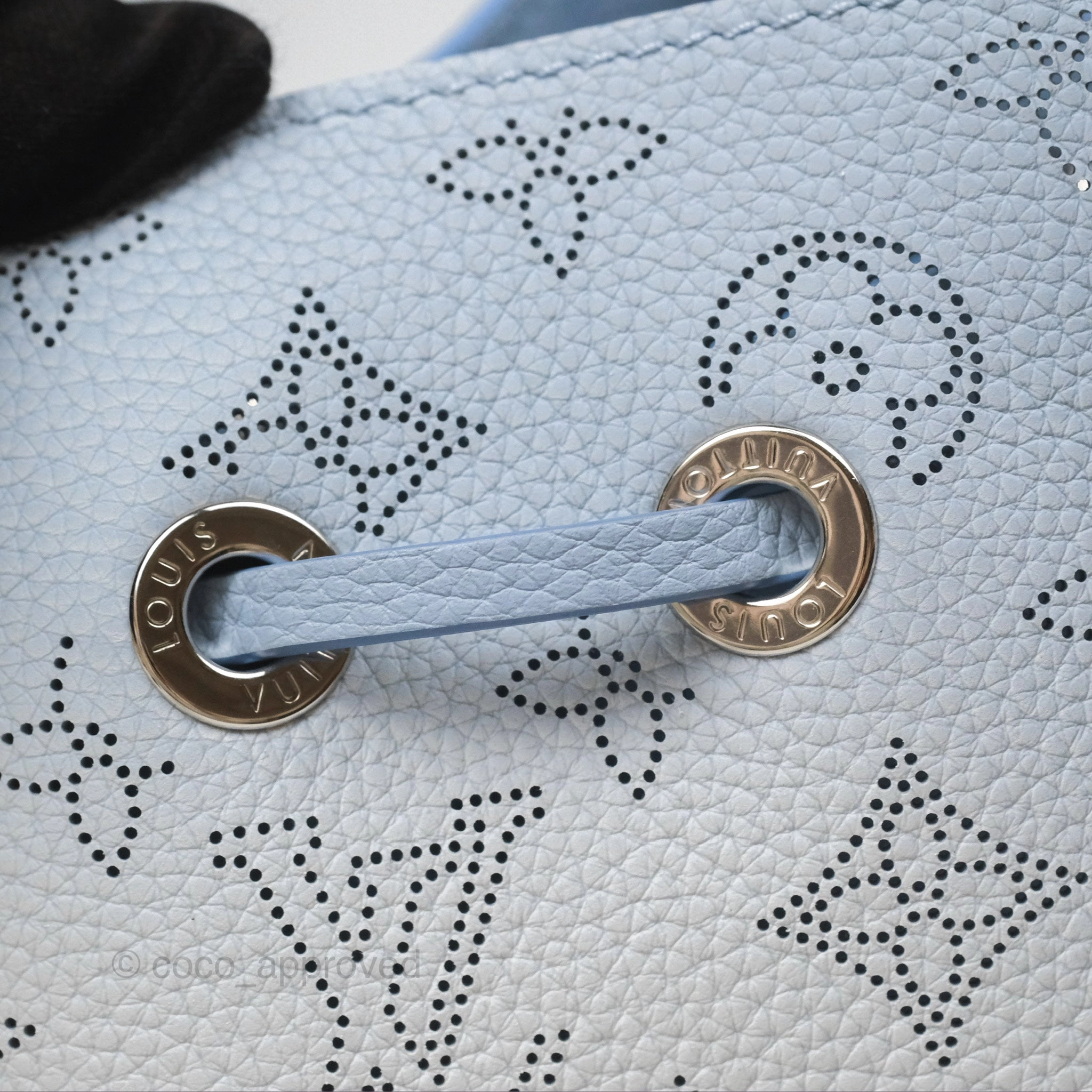 Louis Vuitton Bella Blue Nuage Mahina Calfskin
