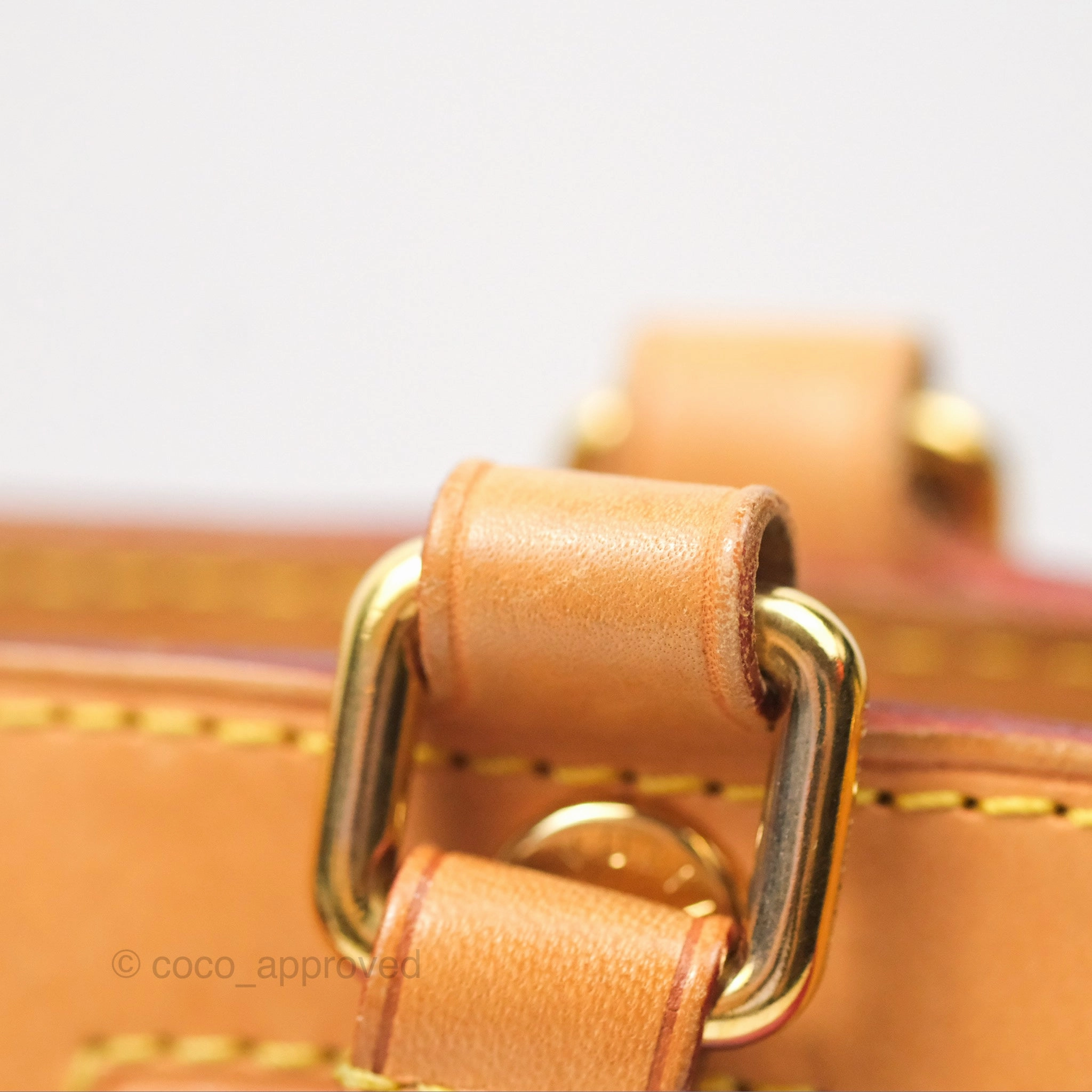 Louis Vuitton Brea MM Red Vernis Patent Monogram