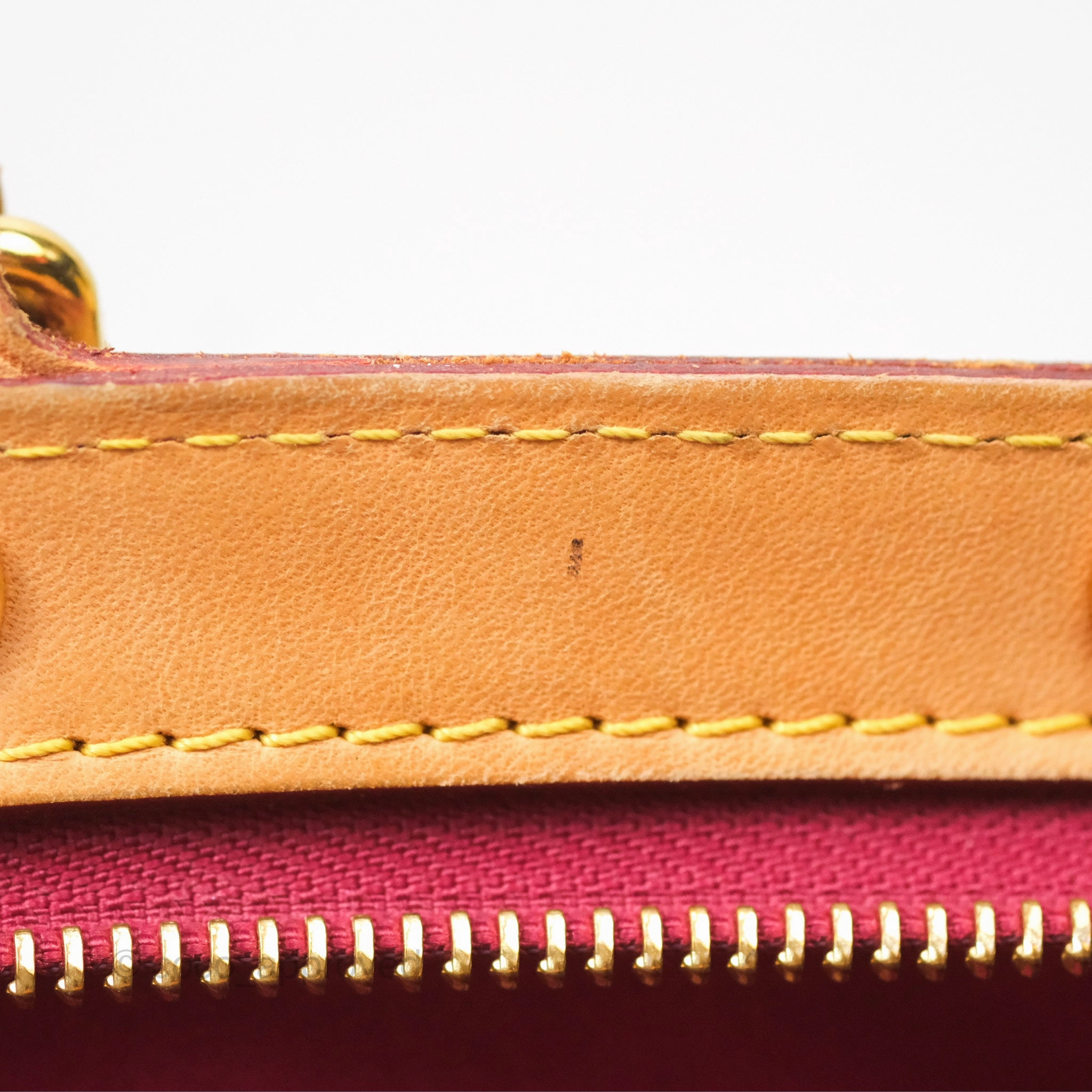 Louis Vuitton Brea MM Red Vernis Patent Monogram