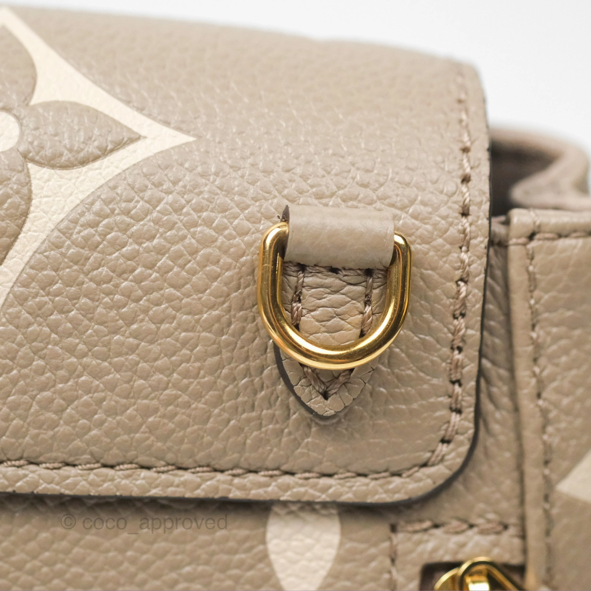 Louis Vuitton By The Pool Tiny Backpack Monogram Empreinte Dove/Cream