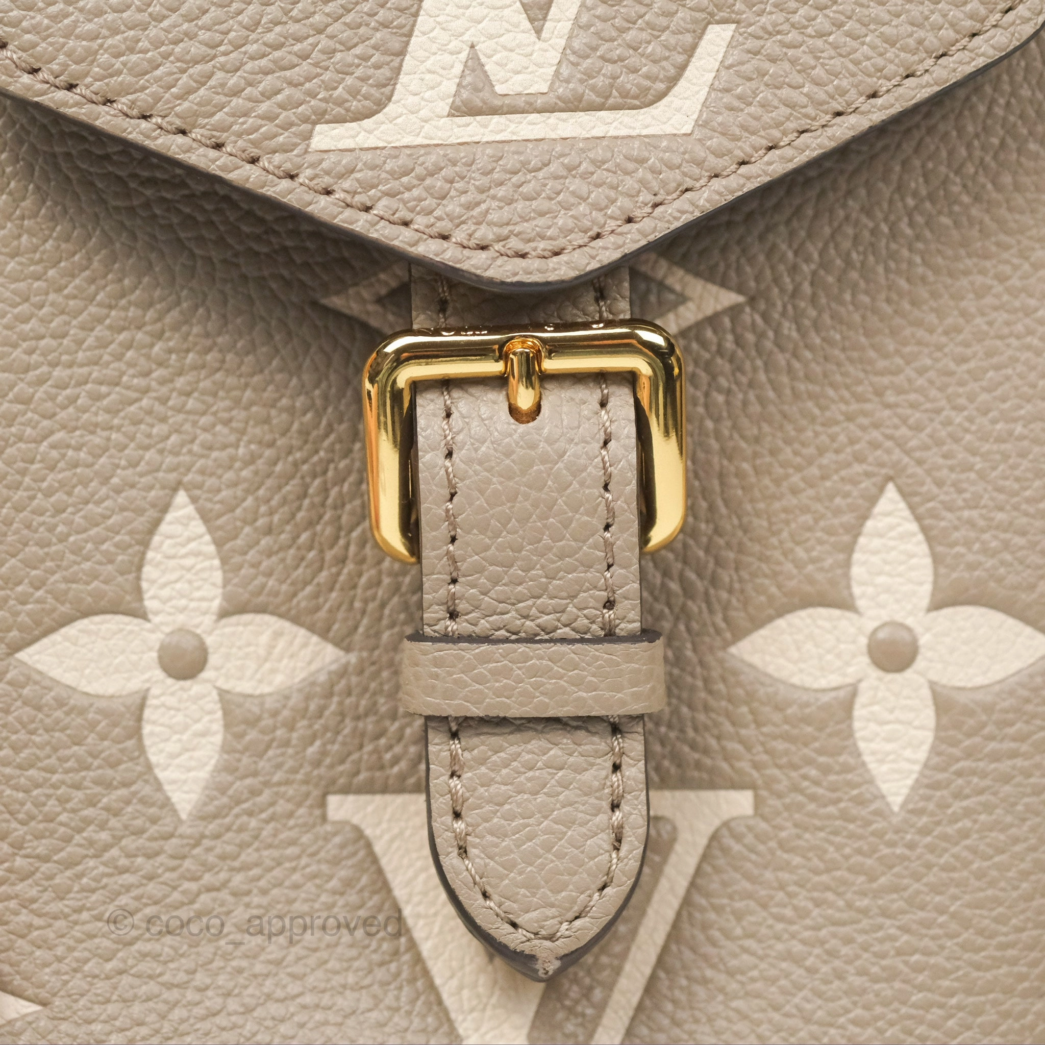Louis Vuitton By The Pool Tiny Backpack Monogram Empreinte Dove/Cream