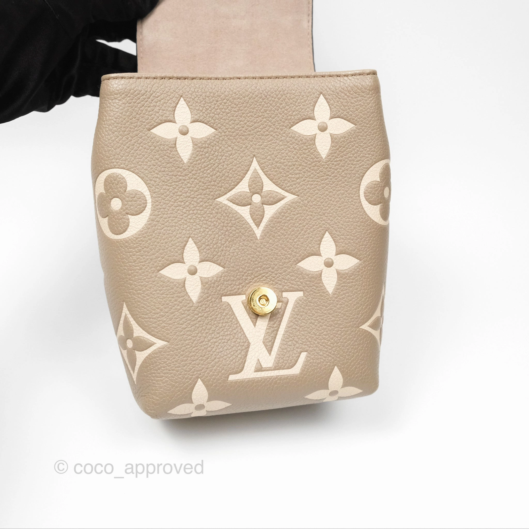 Louis Vuitton By The Pool Tiny Backpack Monogram Empreinte Dove/Cream