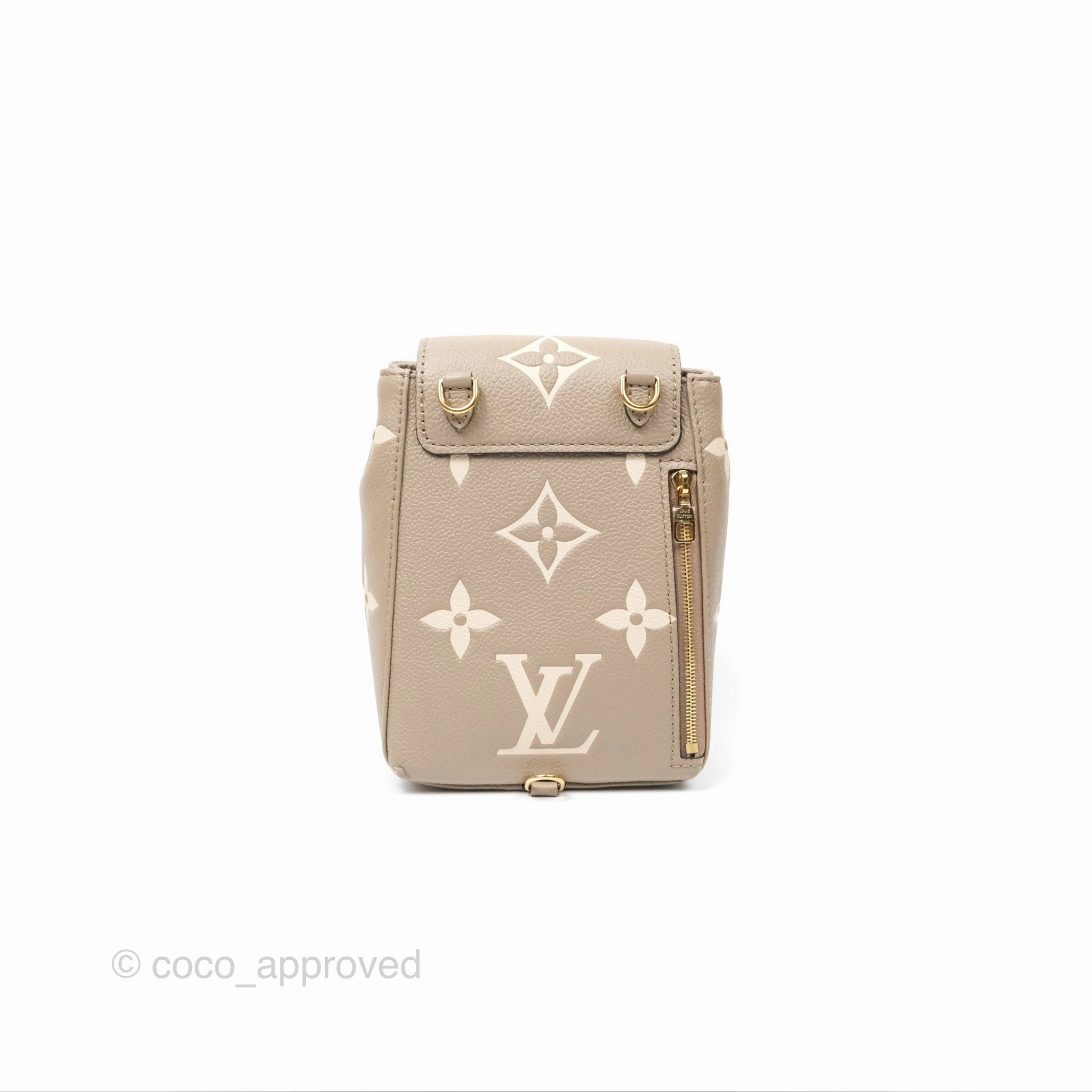 Louis Vuitton By The Pool Tiny Backpack Monogram Empreinte Dove/Cream