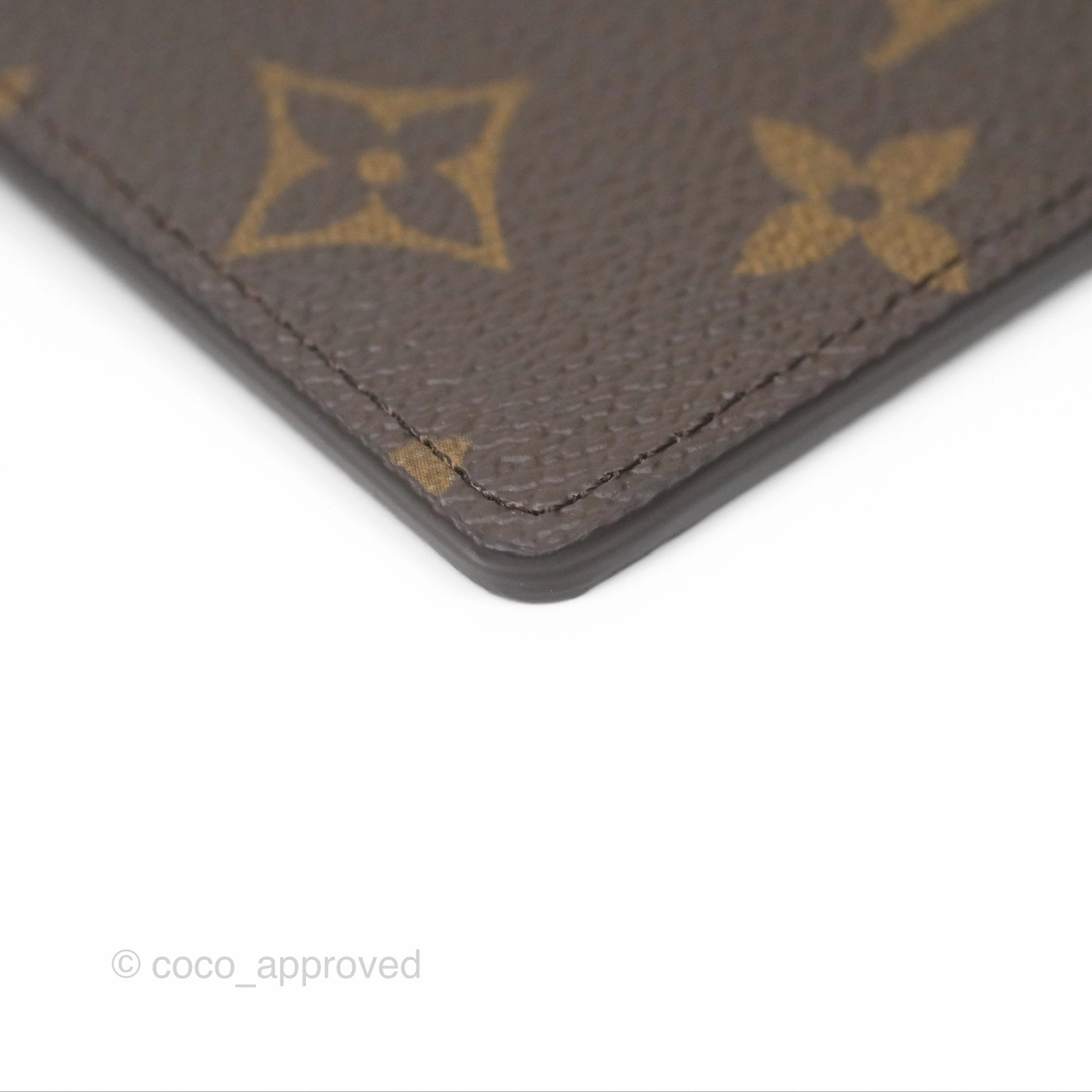 Louis Vuitton Card Holder  Monogram Reverse Canvas