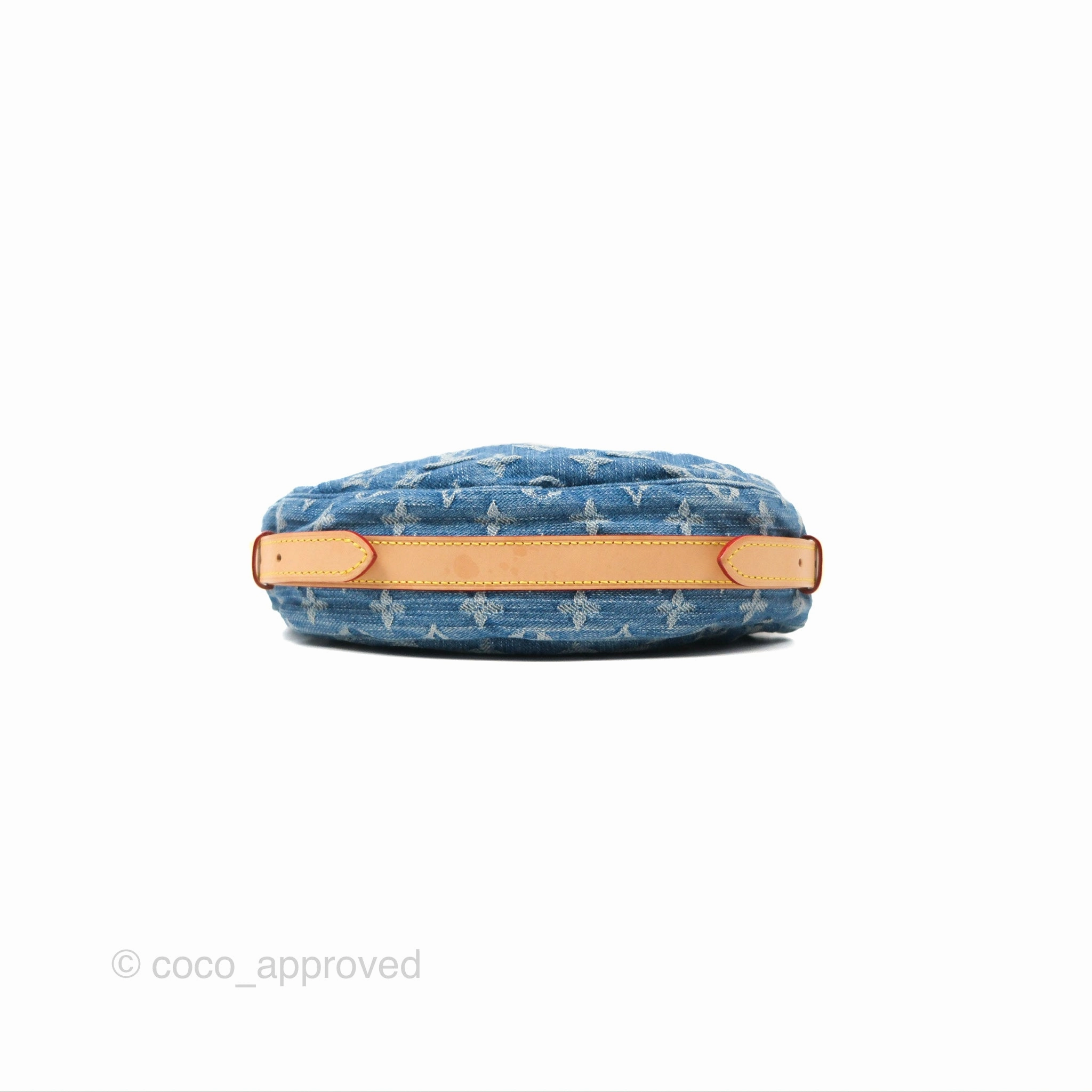 Louis Vuitton Croissant MM Denim Blue Monogram