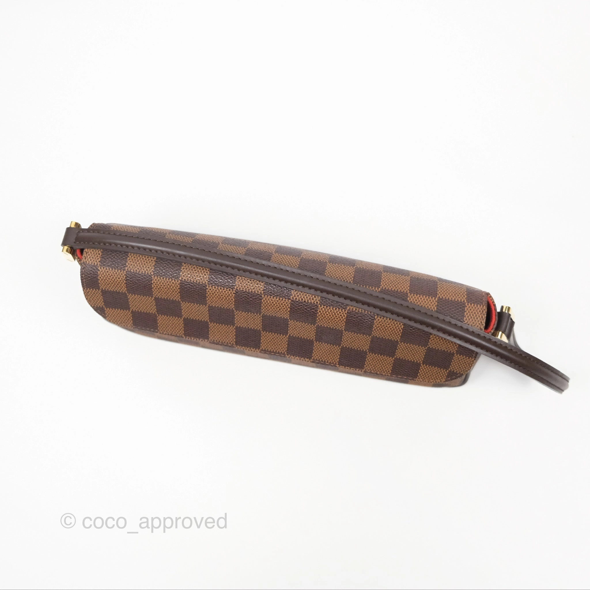 Louis Vuitton Damier Decorator Ebene Shoulder Bag
