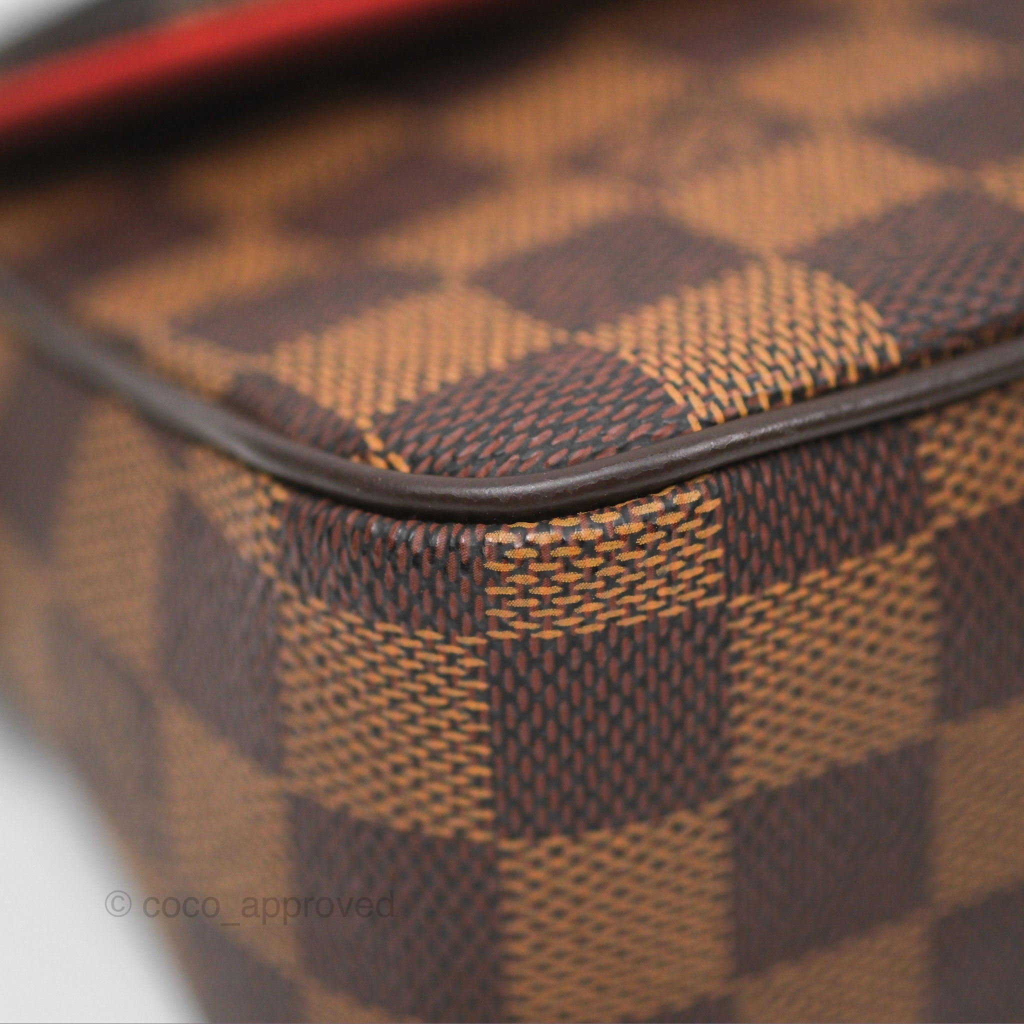 Louis Vuitton Damier Decorator Ebene Shoulder Bag