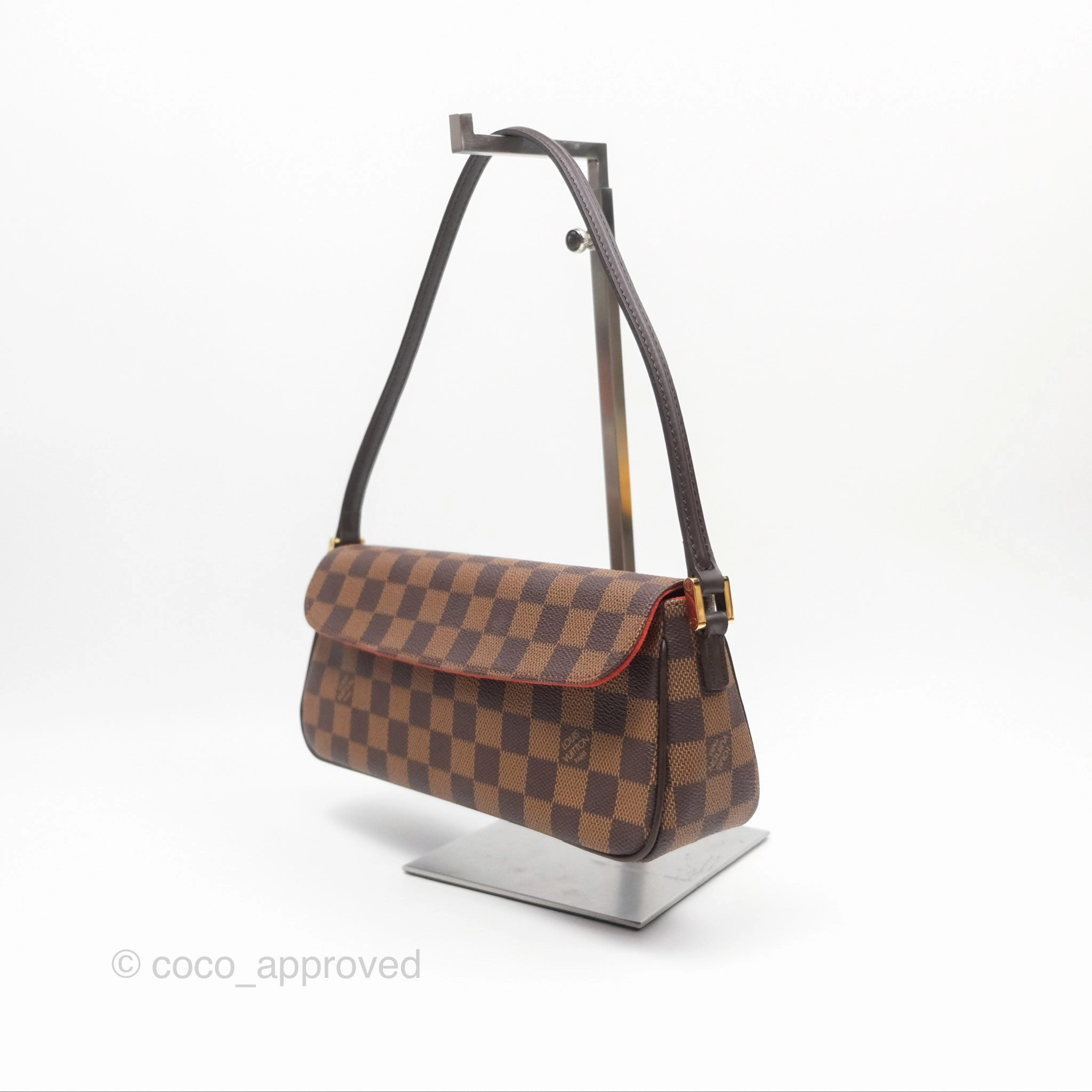 Louis Vuitton Damier Decorator Ebene Shoulder Bag