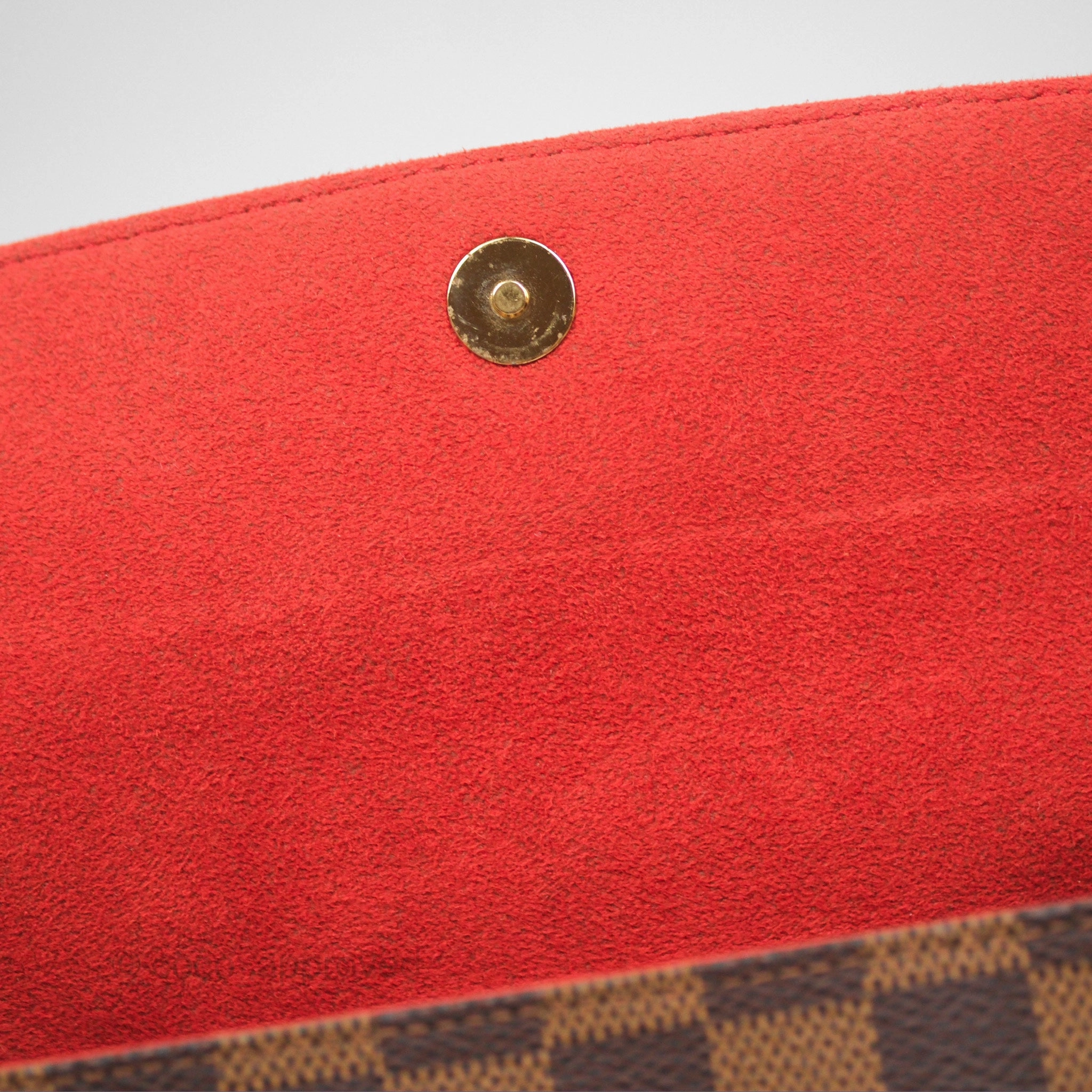 Louis Vuitton Damier Decorator Ebene Shoulder Bag