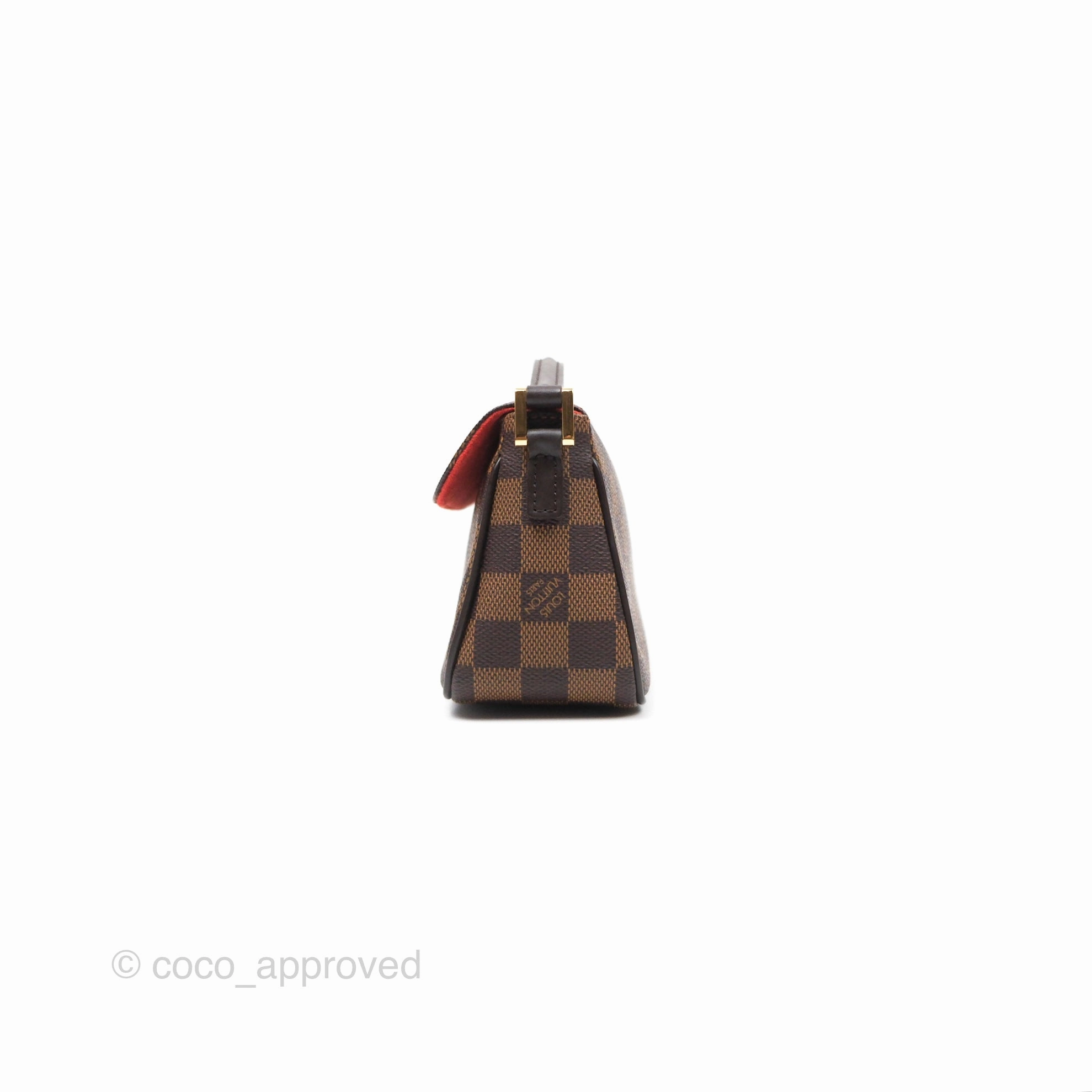 Louis Vuitton Damier Decorator Ebene Shoulder Bag