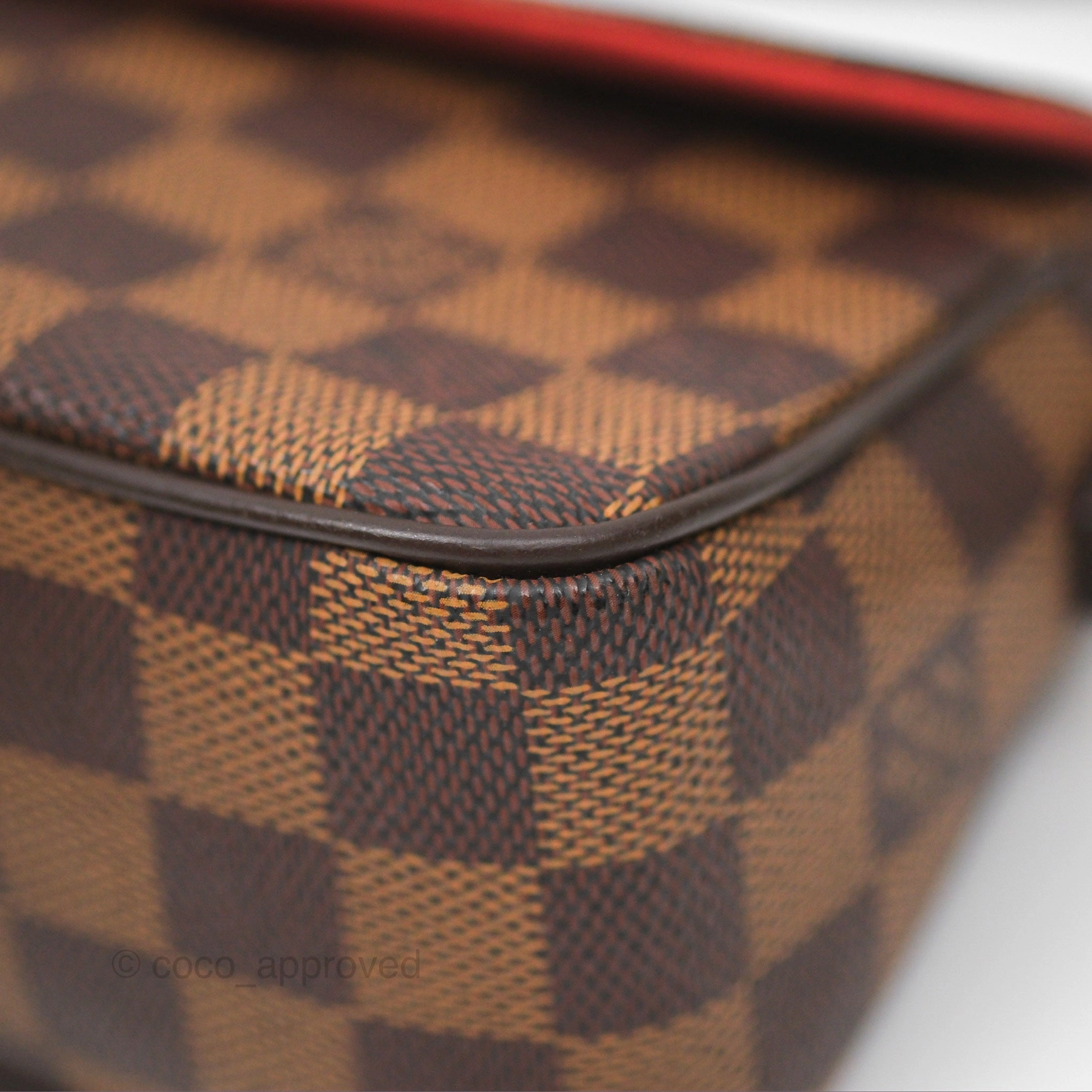 Louis Vuitton Damier Decorator Ebene Shoulder Bag