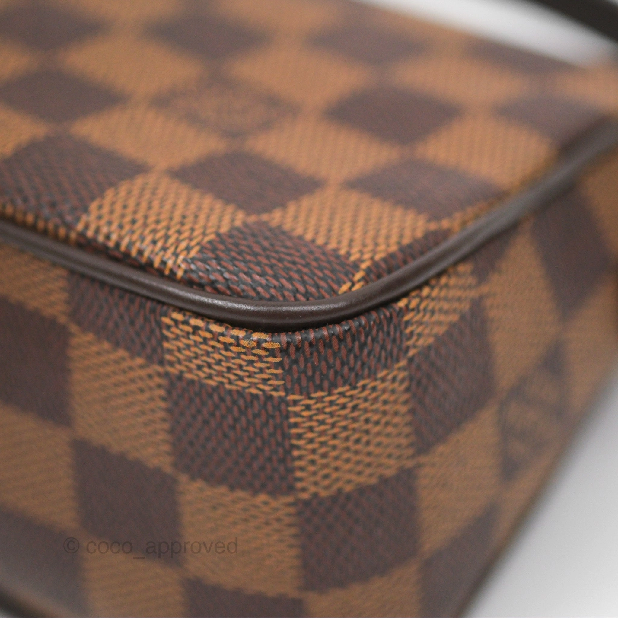 Louis Vuitton Damier Decorator Ebene Shoulder Bag