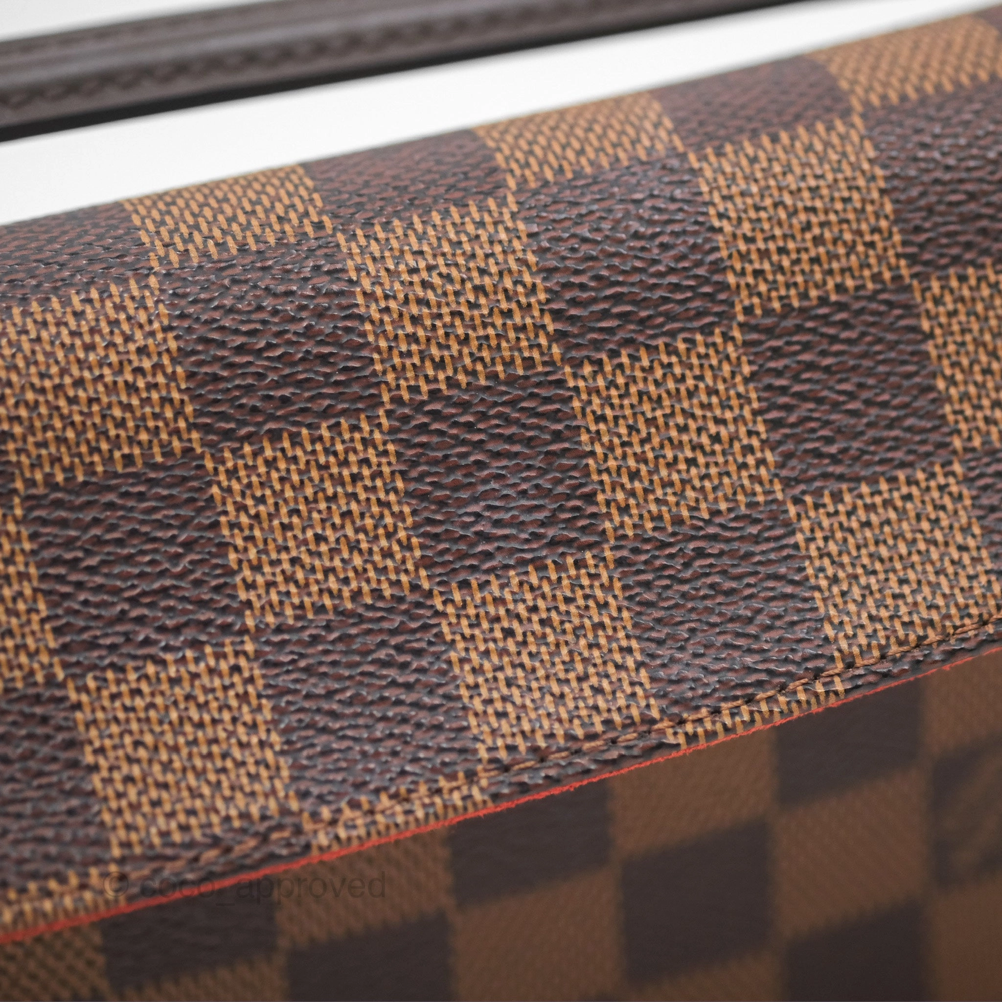 Louis Vuitton Damier Decorator Ebene Shoulder Bag
