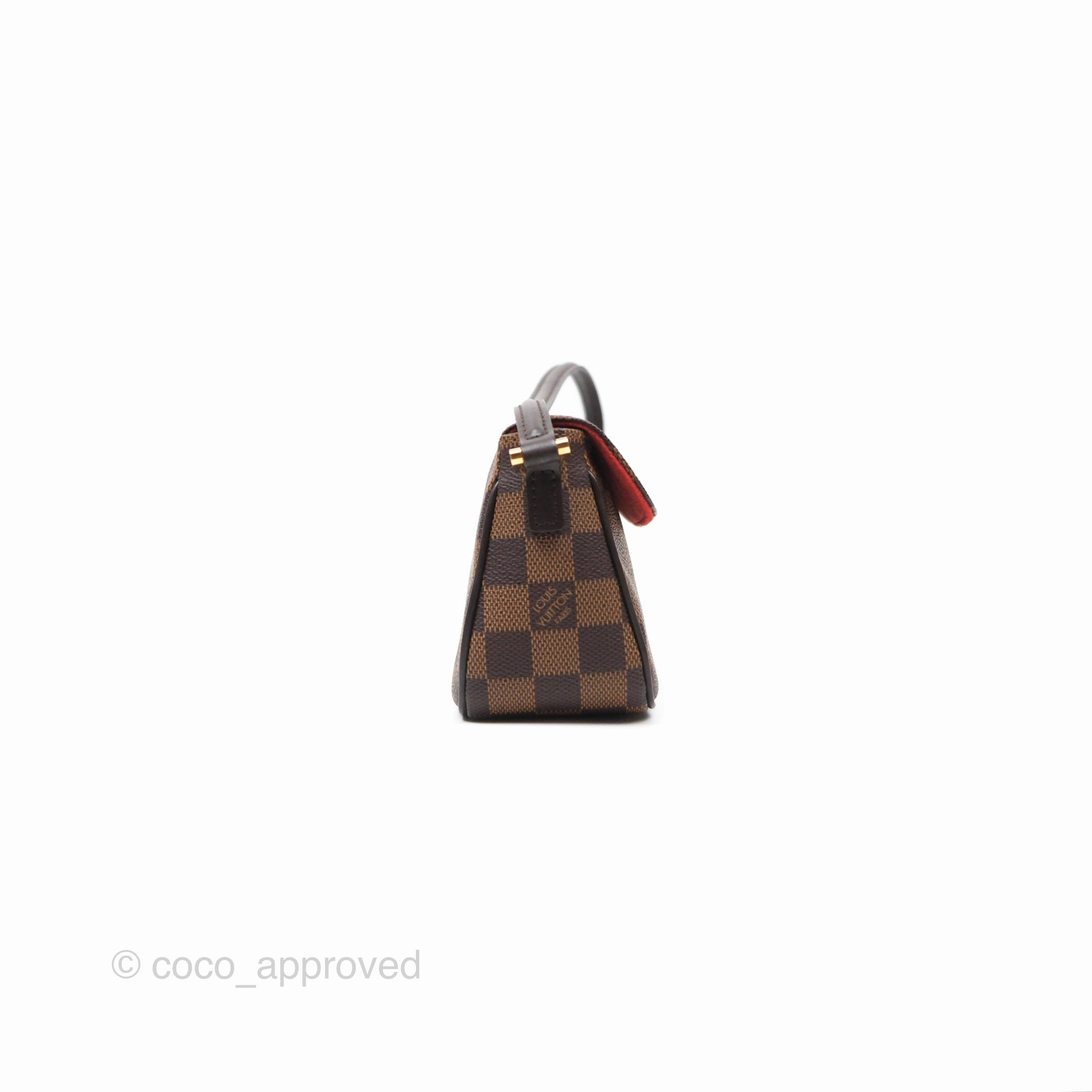 Louis Vuitton Damier Decorator Ebene Shoulder Bag