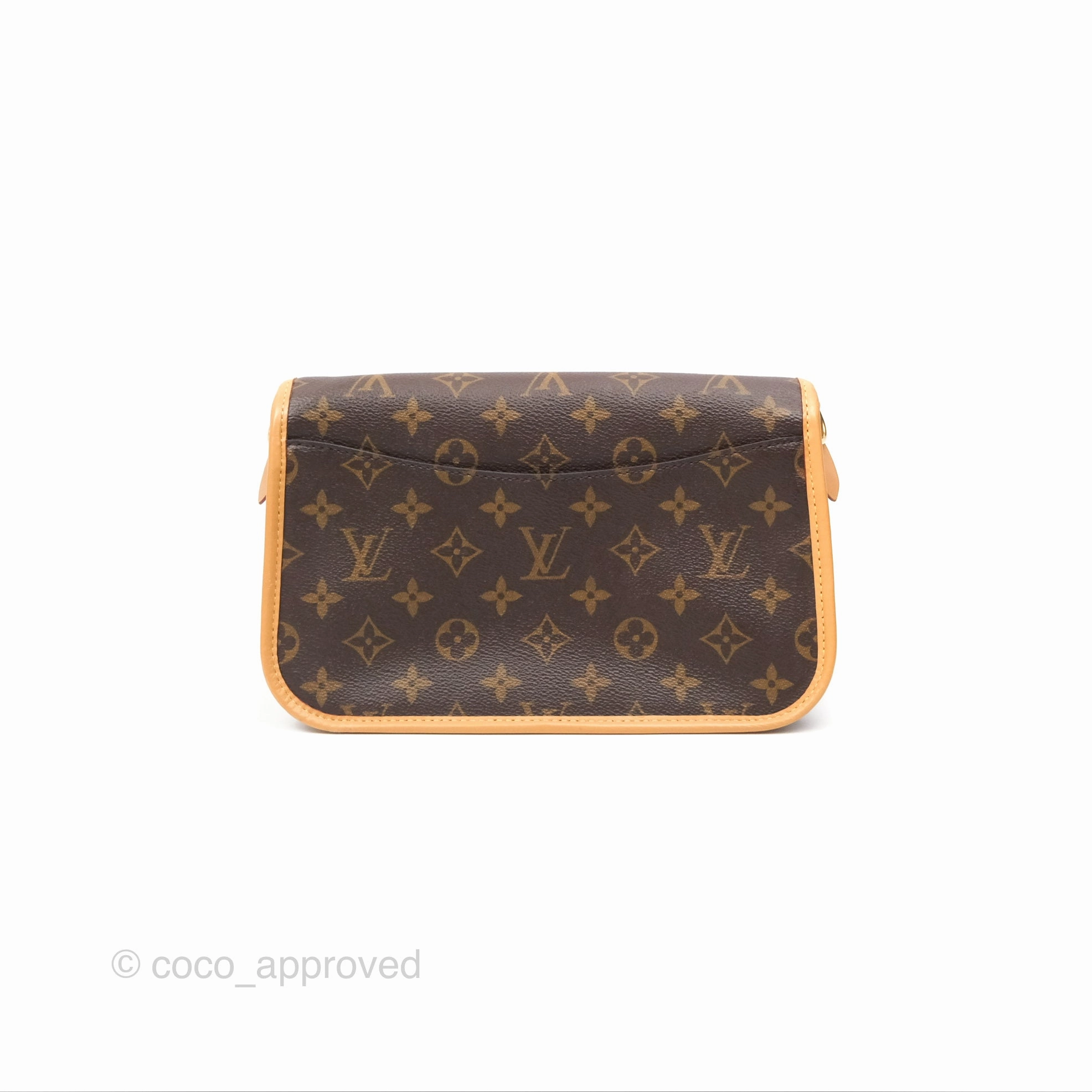 Louis Vuitton Diane Bag Monogram Canvas with Jacquard Strap