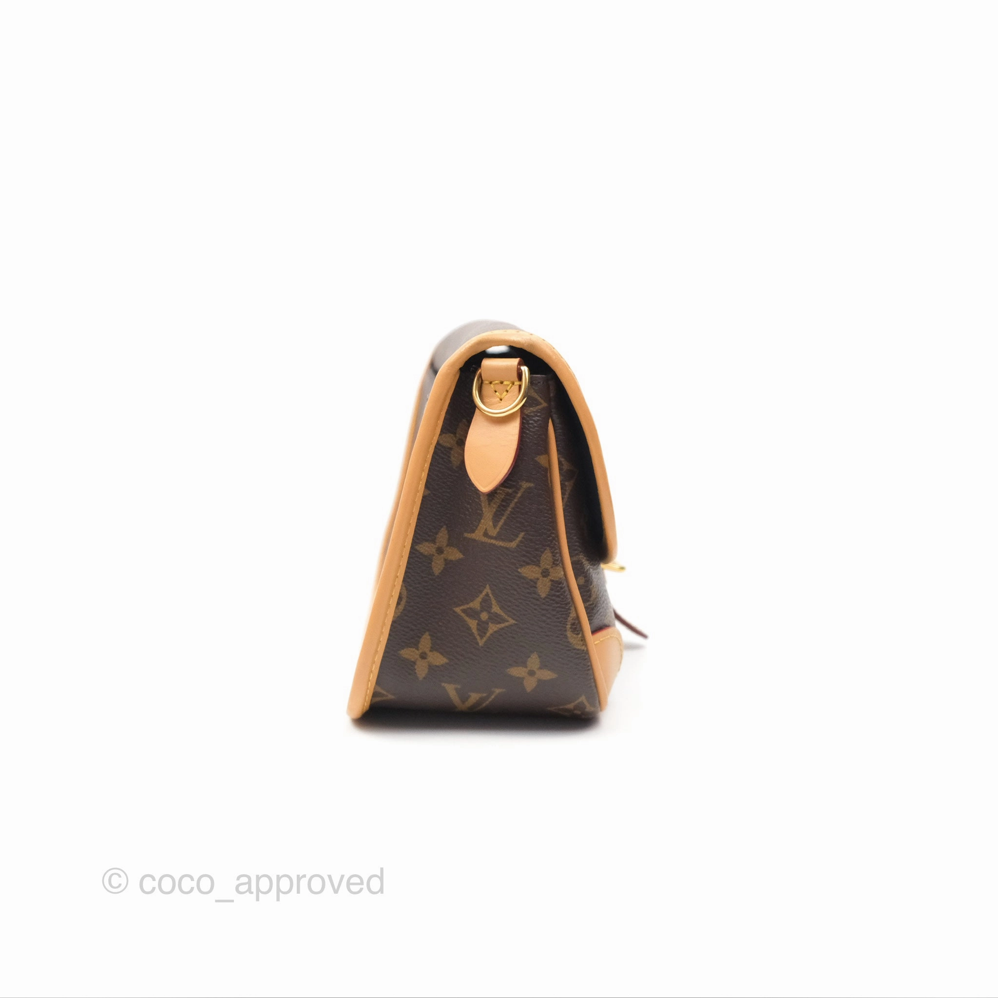 Louis Vuitton Diane Bag Monogram Canvas with Jacquard Strap
