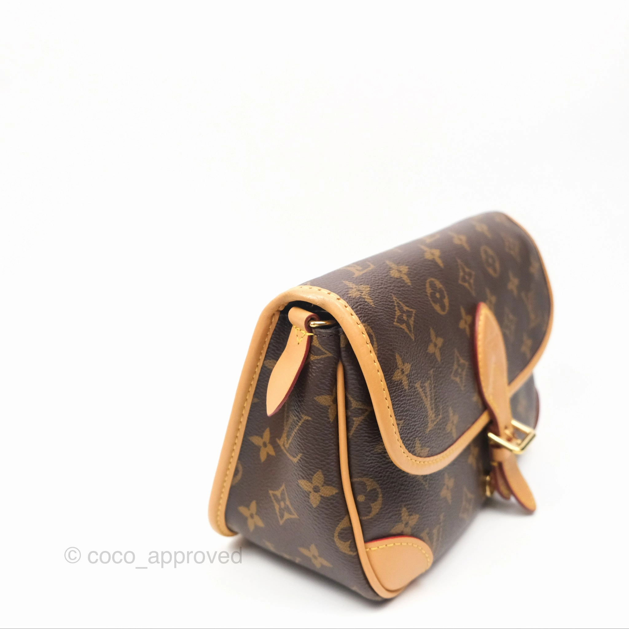 Louis Vuitton Diane Bag Monogram Canvas with Jacquard Strap