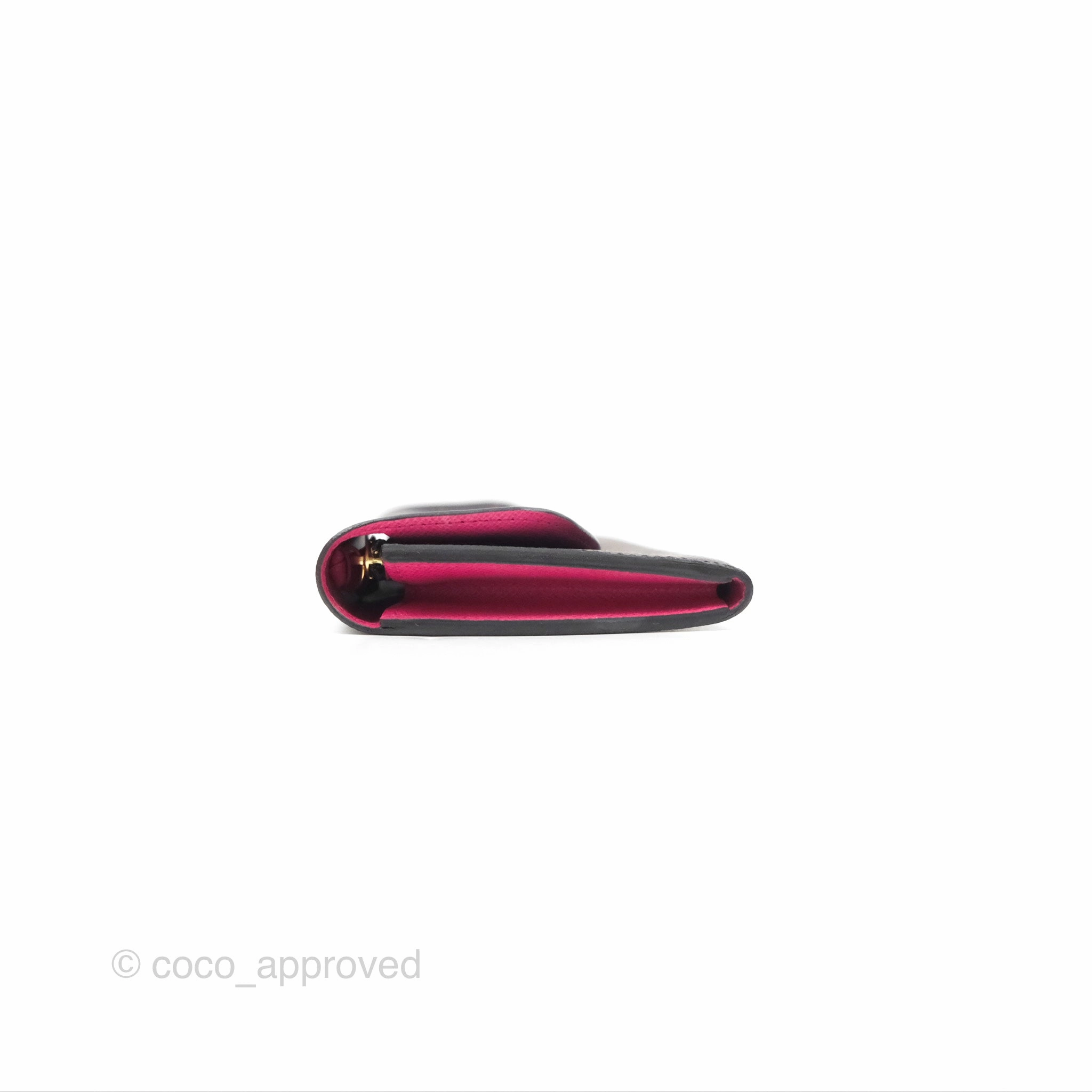 Louis Vuitton Emilie Wallet Monogram Canvas Fuchsia Pink