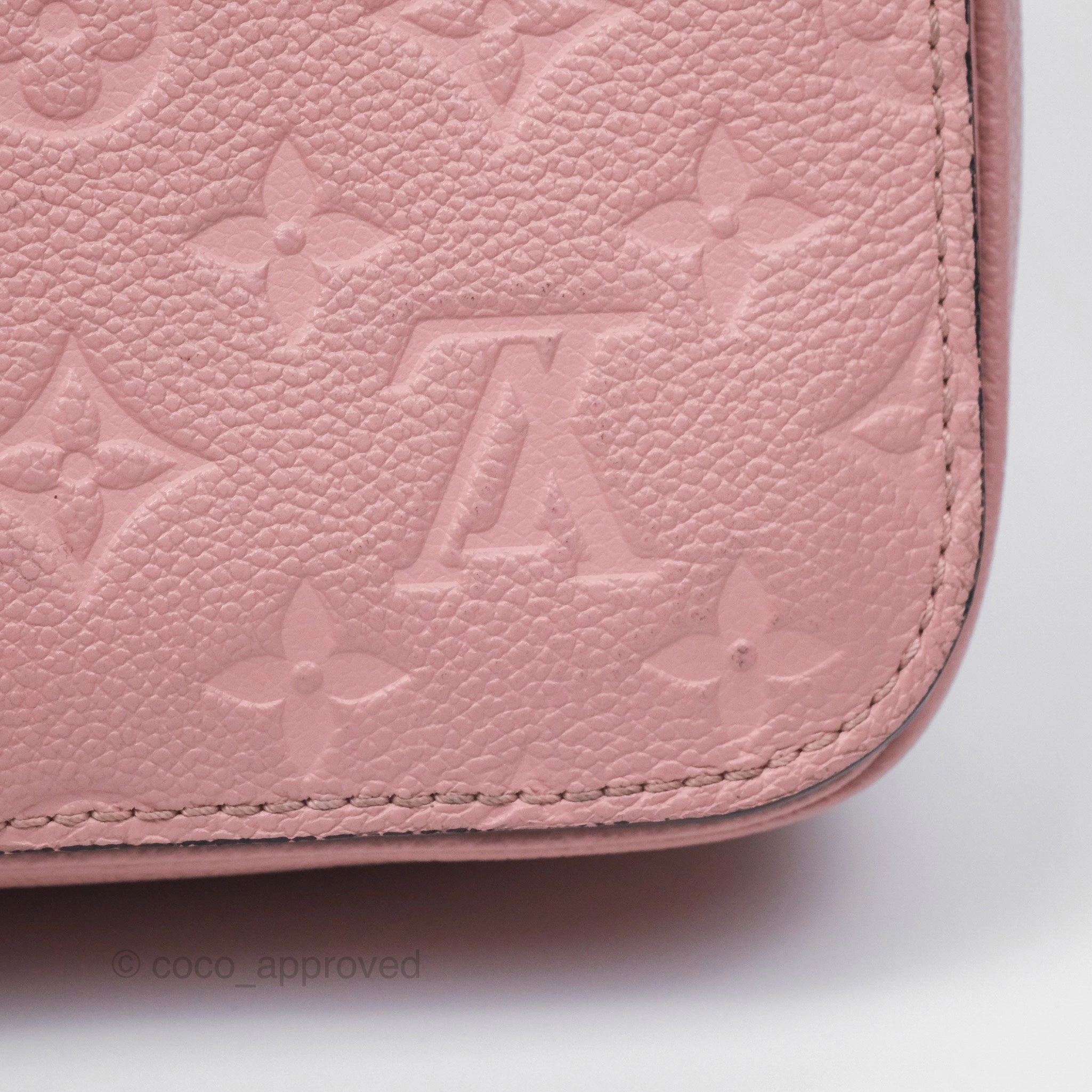 Louis Vuitton Empreinte Pochette Metis Rose Poudre