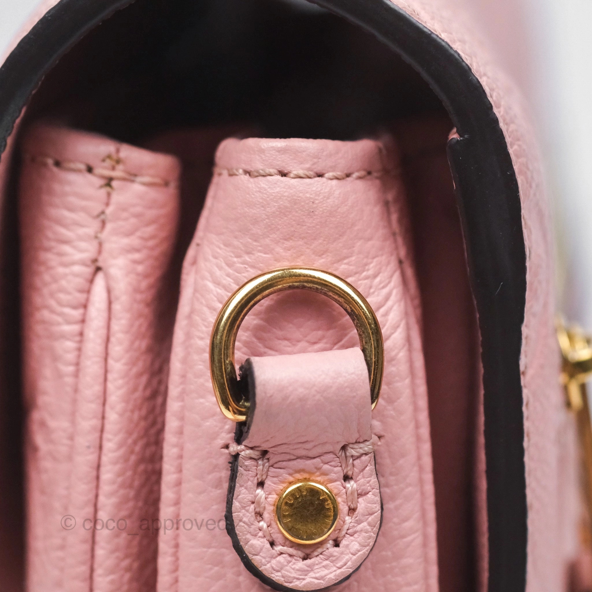 Louis Vuitton Empreinte Pochette Metis Rose Poudre