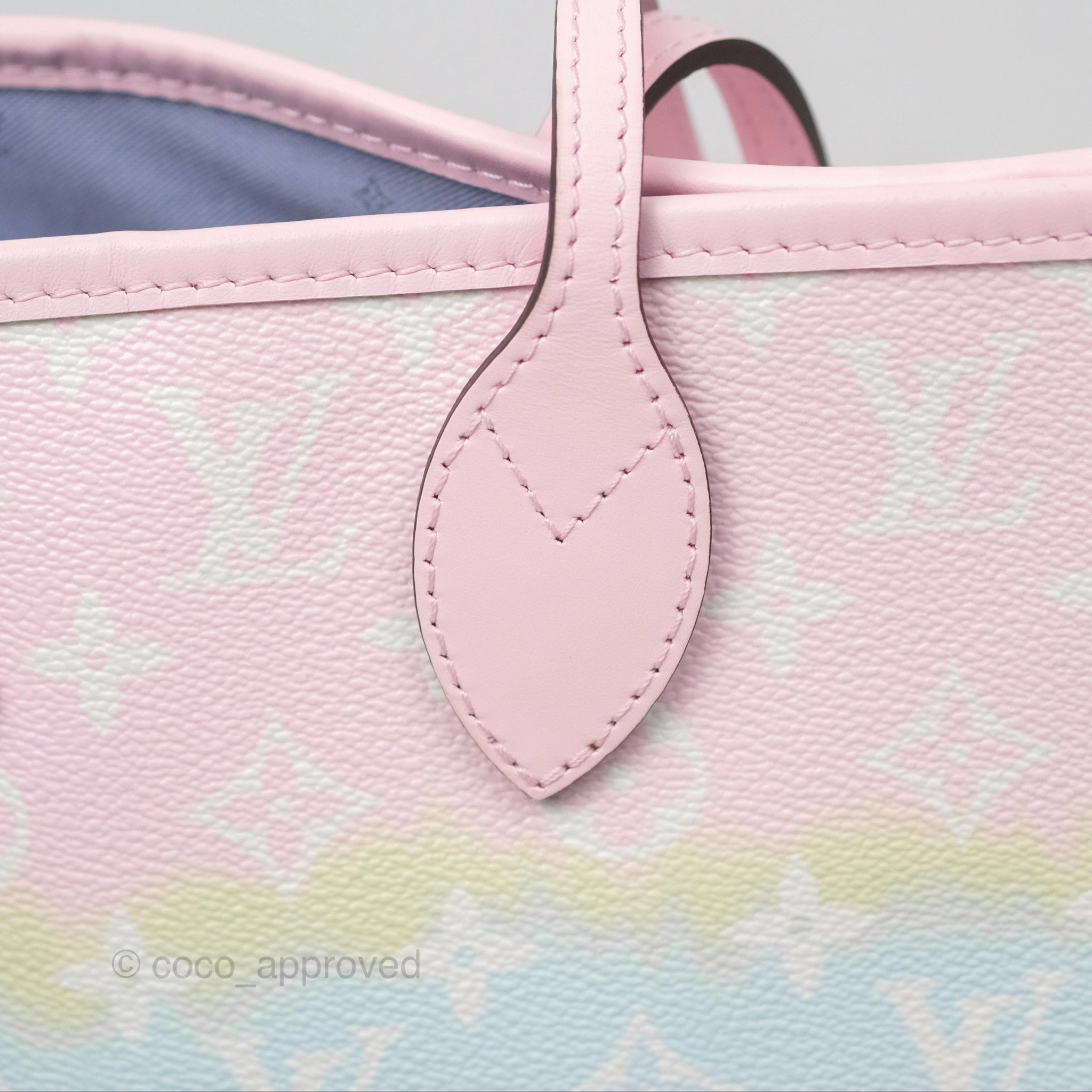 Louis Vuitton Escale Neverfull MM Pastel Monogram