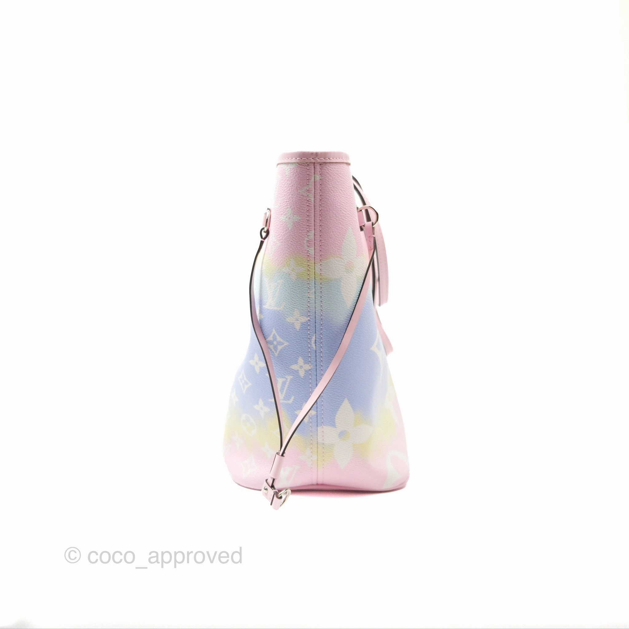 Louis Vuitton Escale Neverfull MM Pastel Monogram