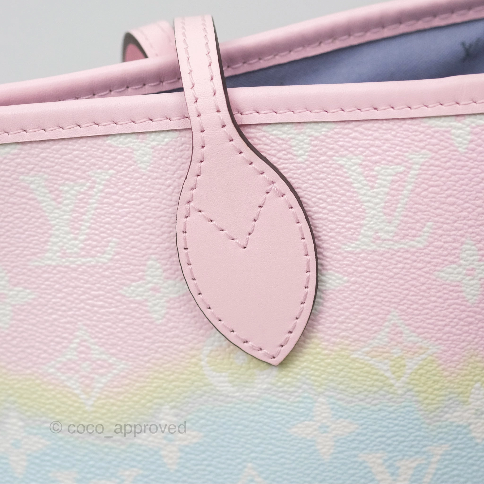 Louis Vuitton Escale Neverfull MM Pastel Monogram