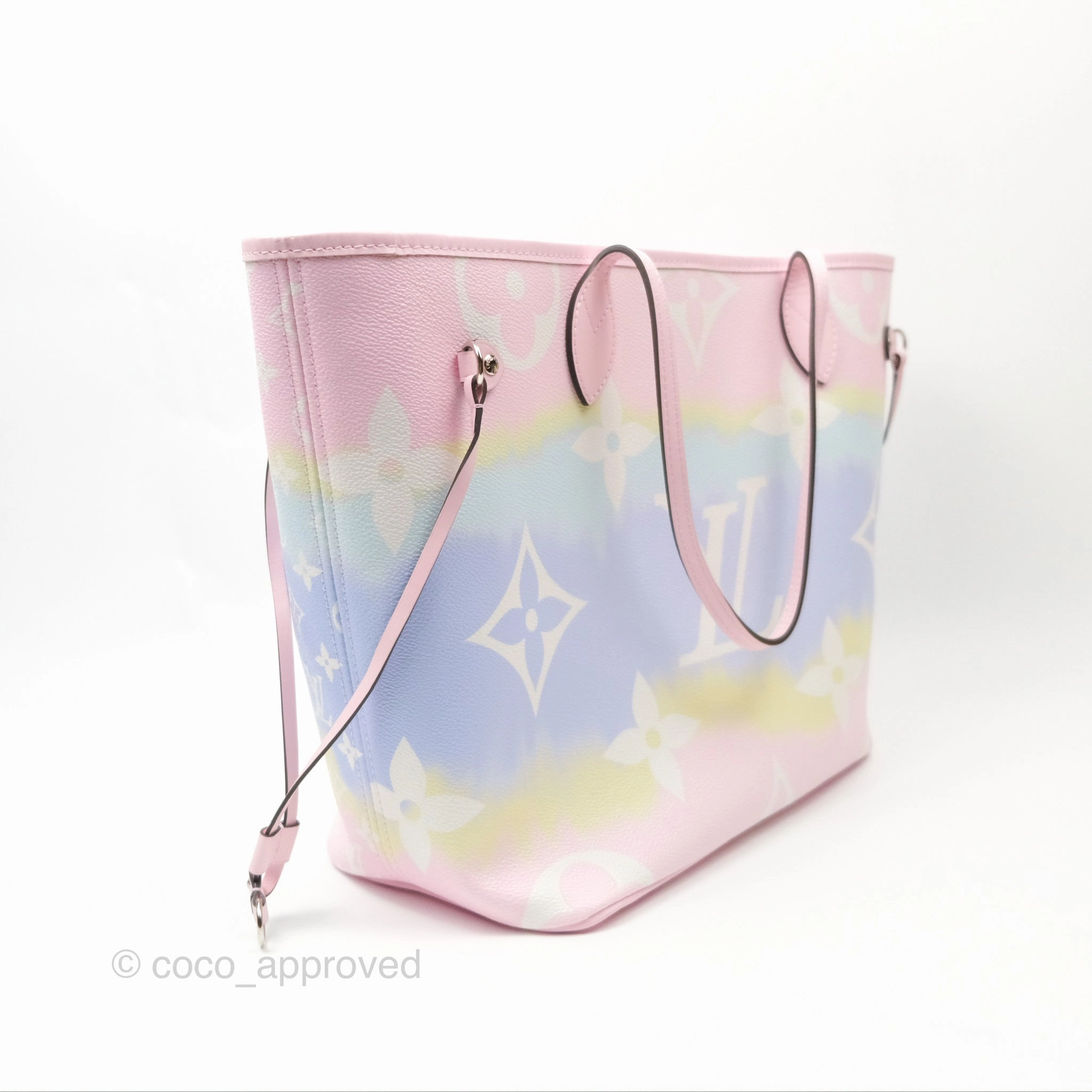 Louis Vuitton Escale Neverfull MM Pastel Monogram
