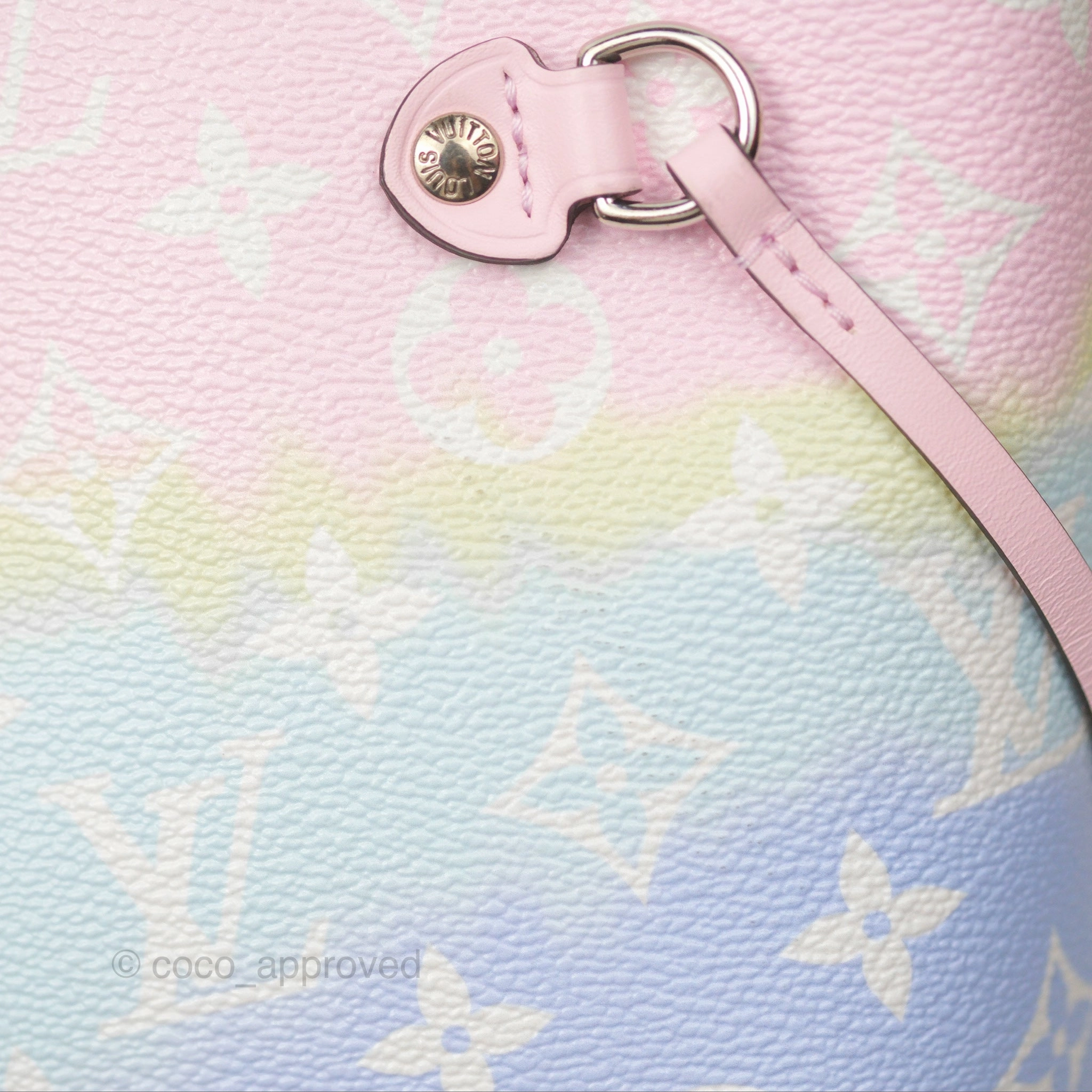 Louis Vuitton Escale Neverfull MM Pastel Monogram