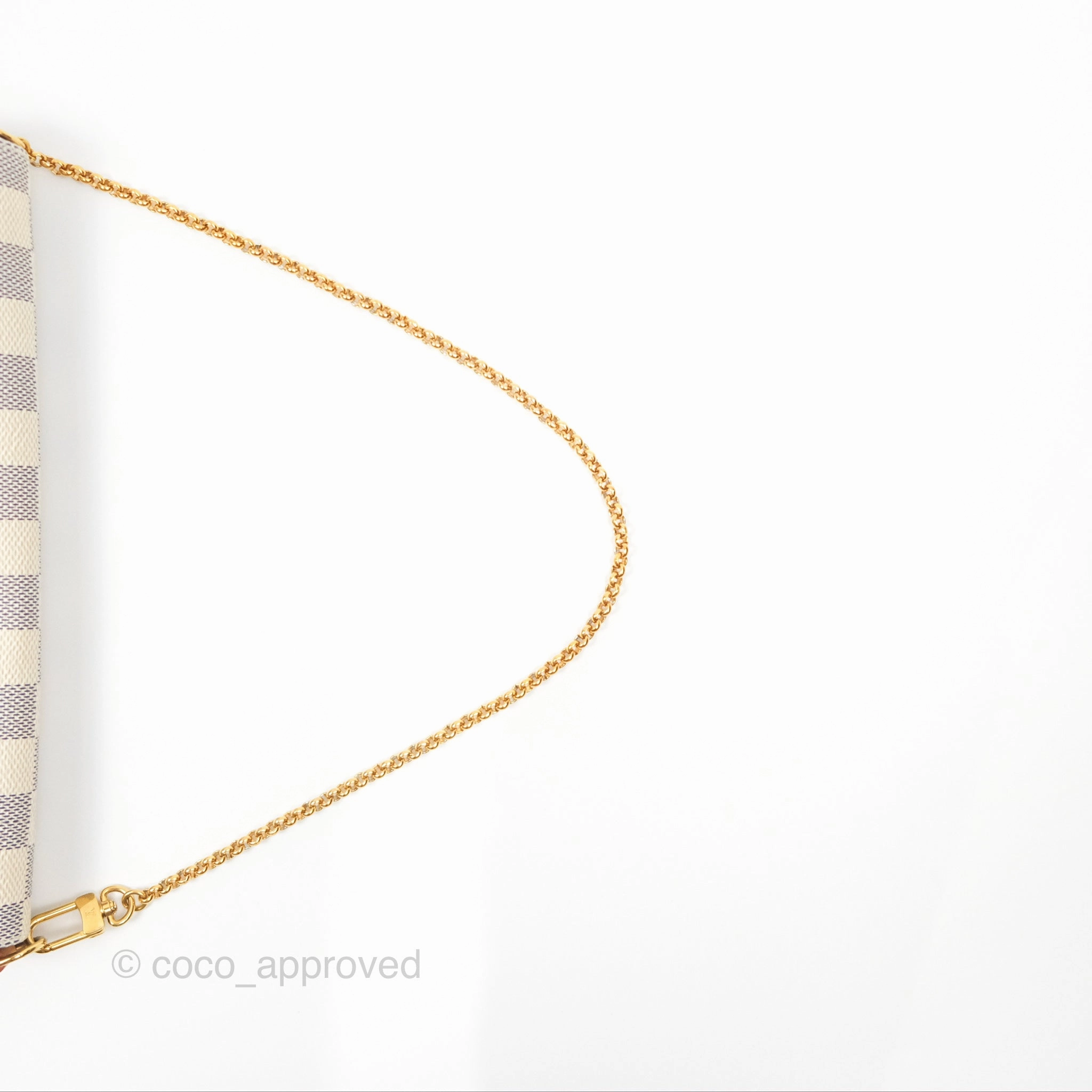 Louis Vuitton Favourite Bag PM Damier Azur